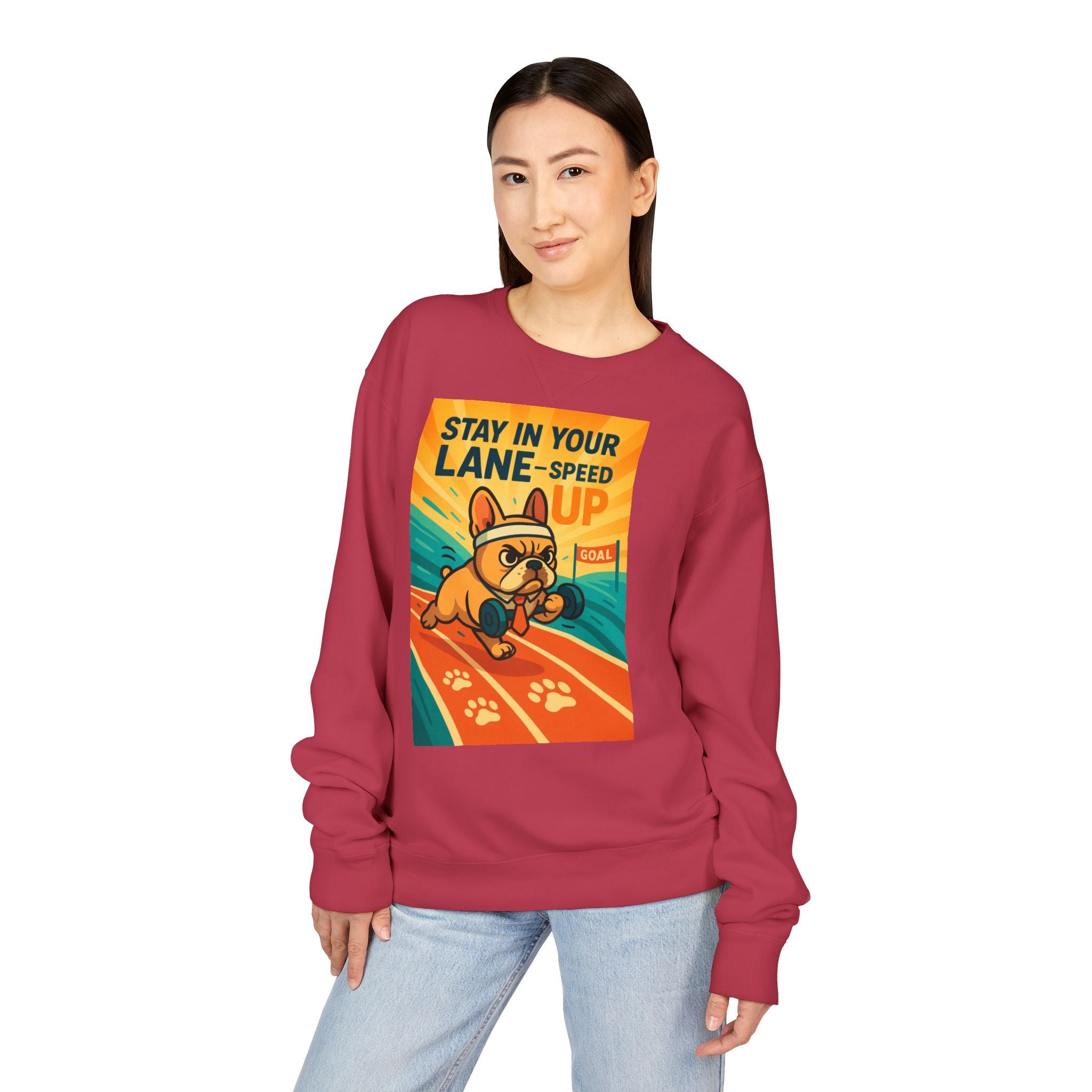French Bulldog Sweatshirt, Bulldog Lover Gift, Dog Mom Jumper, Puppy Apparel, Crew Neck Pullover, Pet Owner Clothing