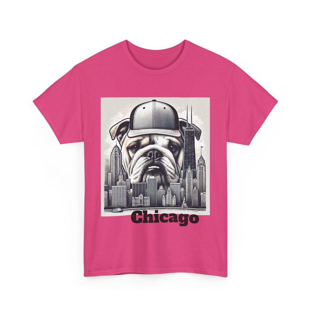 Chicago Bulldog Unisex Heavy Cotton Tee - Urban Streetwear