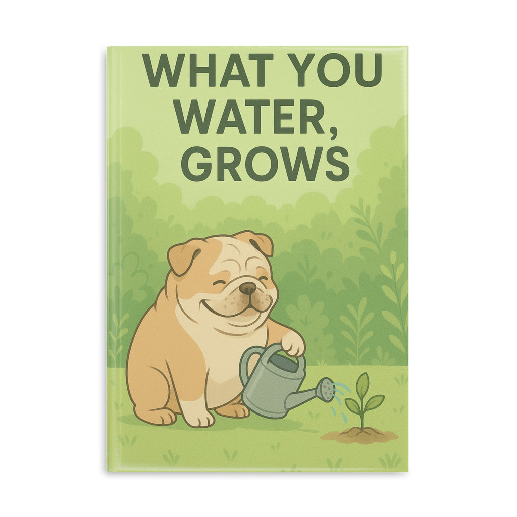Hardcover Notebook: Perfect for Plant Lovers, Journal, School Supplies, Gifts, Eco-Friendly, Cute Puppy Design