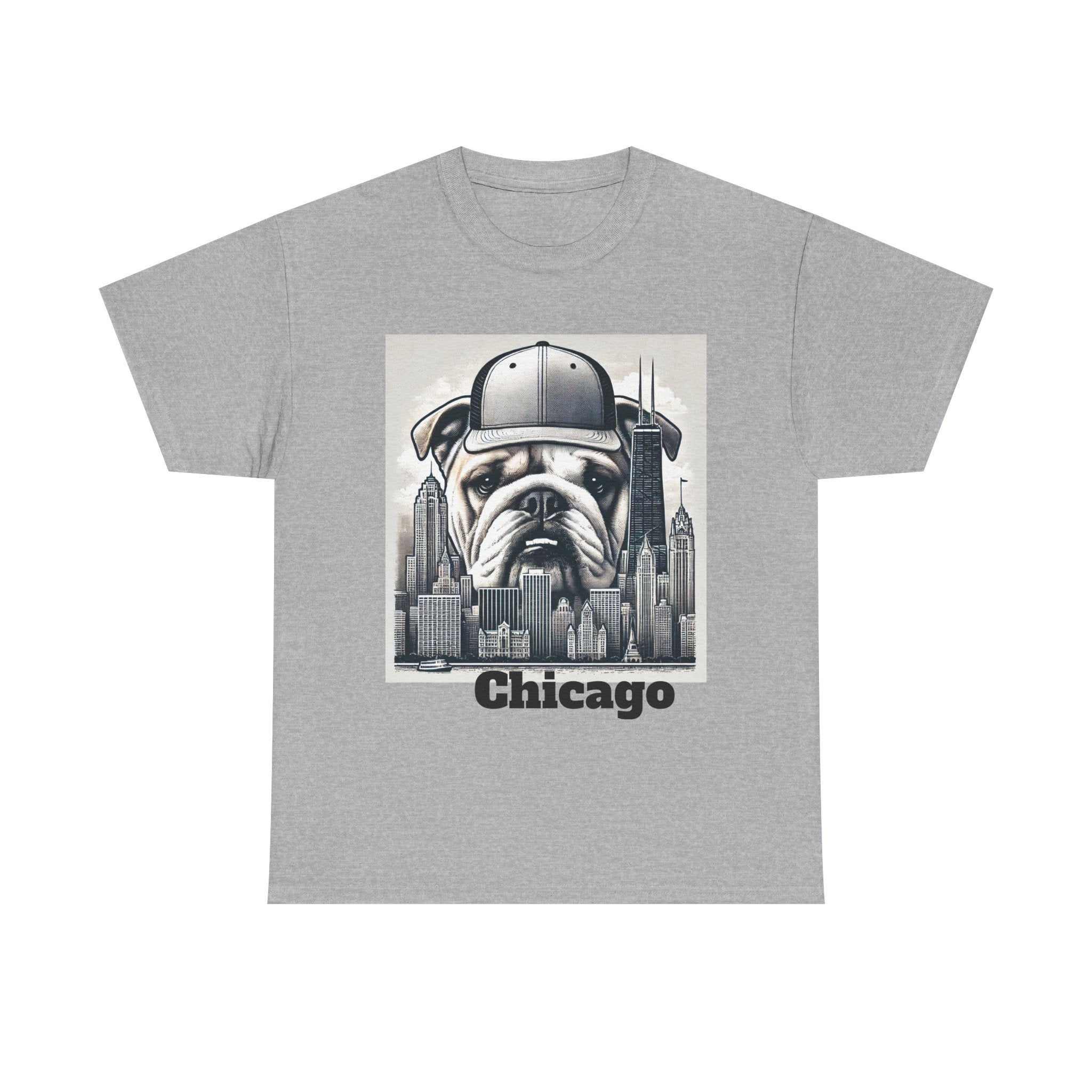 Chicago Bulldog Unisex Heavy Cotton Tee - Urban Streetwear