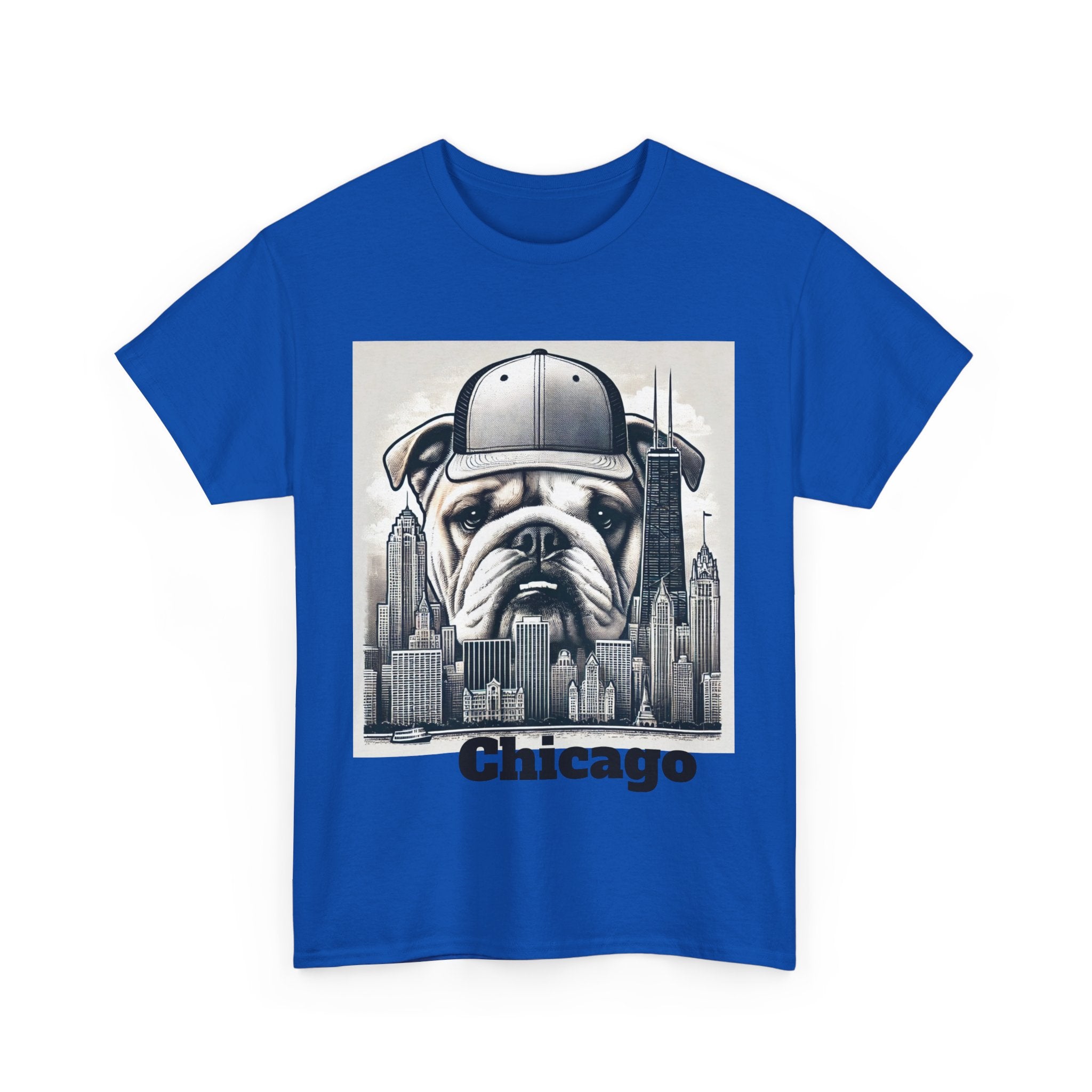 Chicago Bulldog Unisex Heavy Cotton Tee - Urban Streetwear