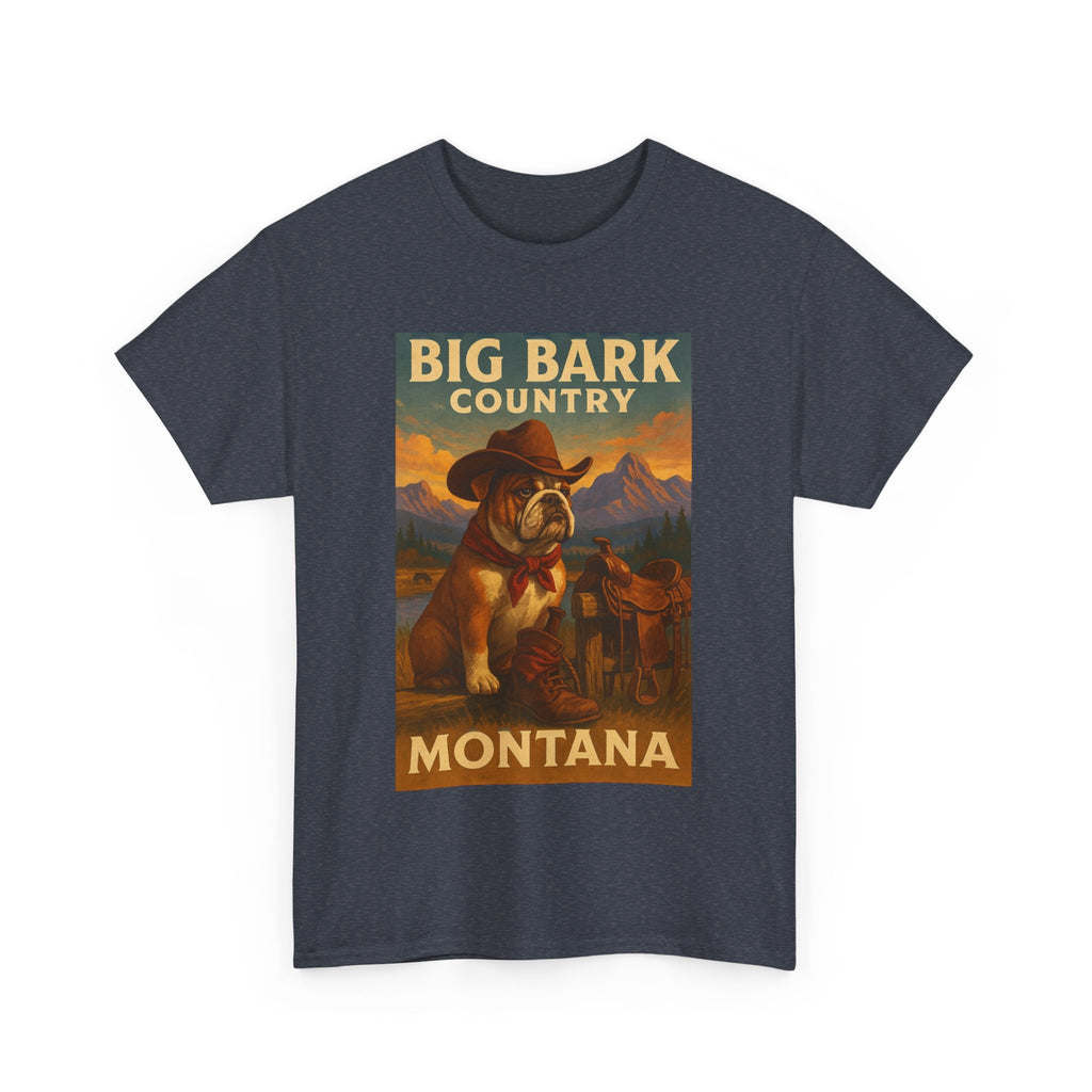 Vintage Big Bark Montana Country Tee Unisex Heavy Cotton T-Shirt