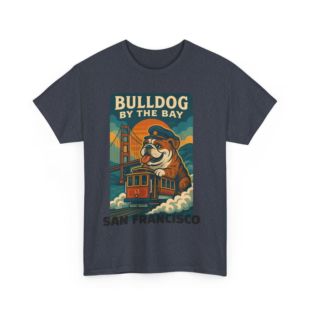 Vintage San Francisco Bulldog Tee - Unisex Heavy Cotton T-Shirt
