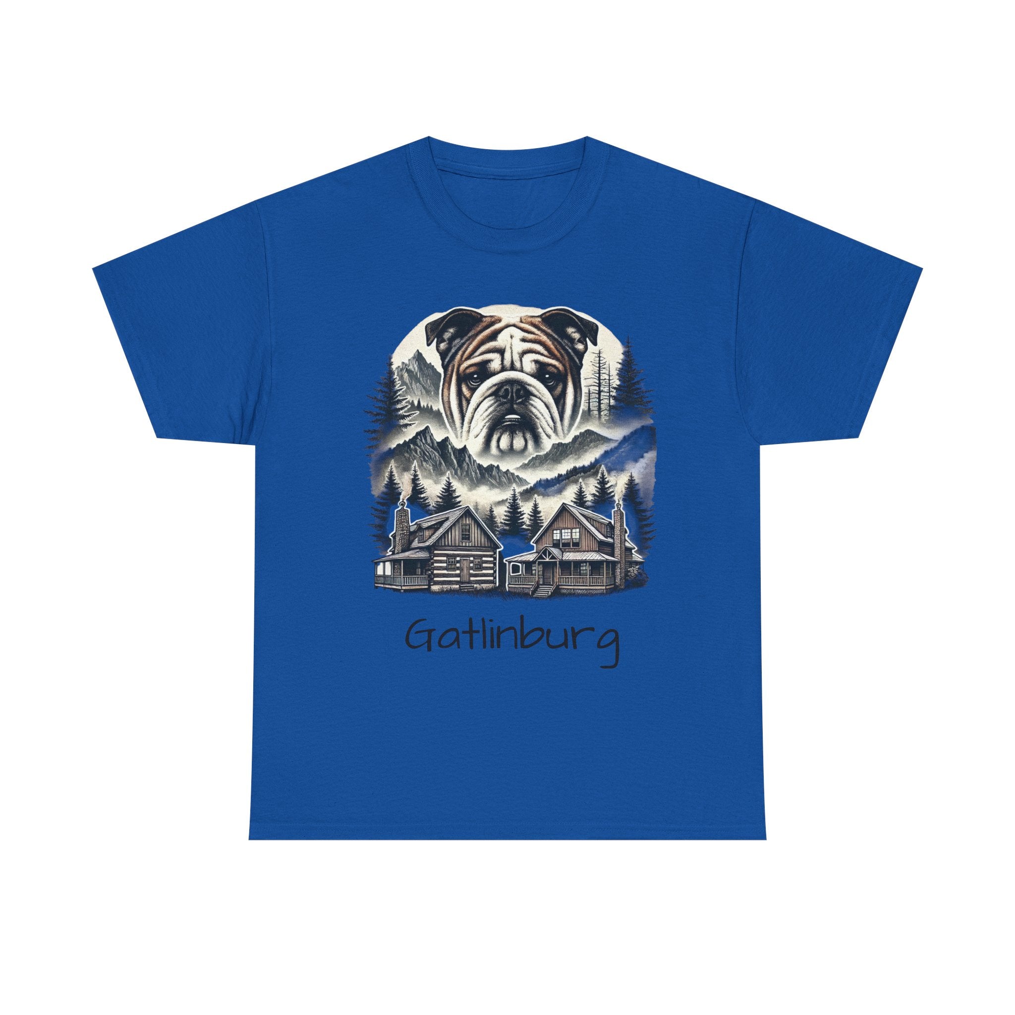 Gatlinburg Dog Lover Tee, Unisex Heavy Cotton Tee, Vacation Souvenir Shirt