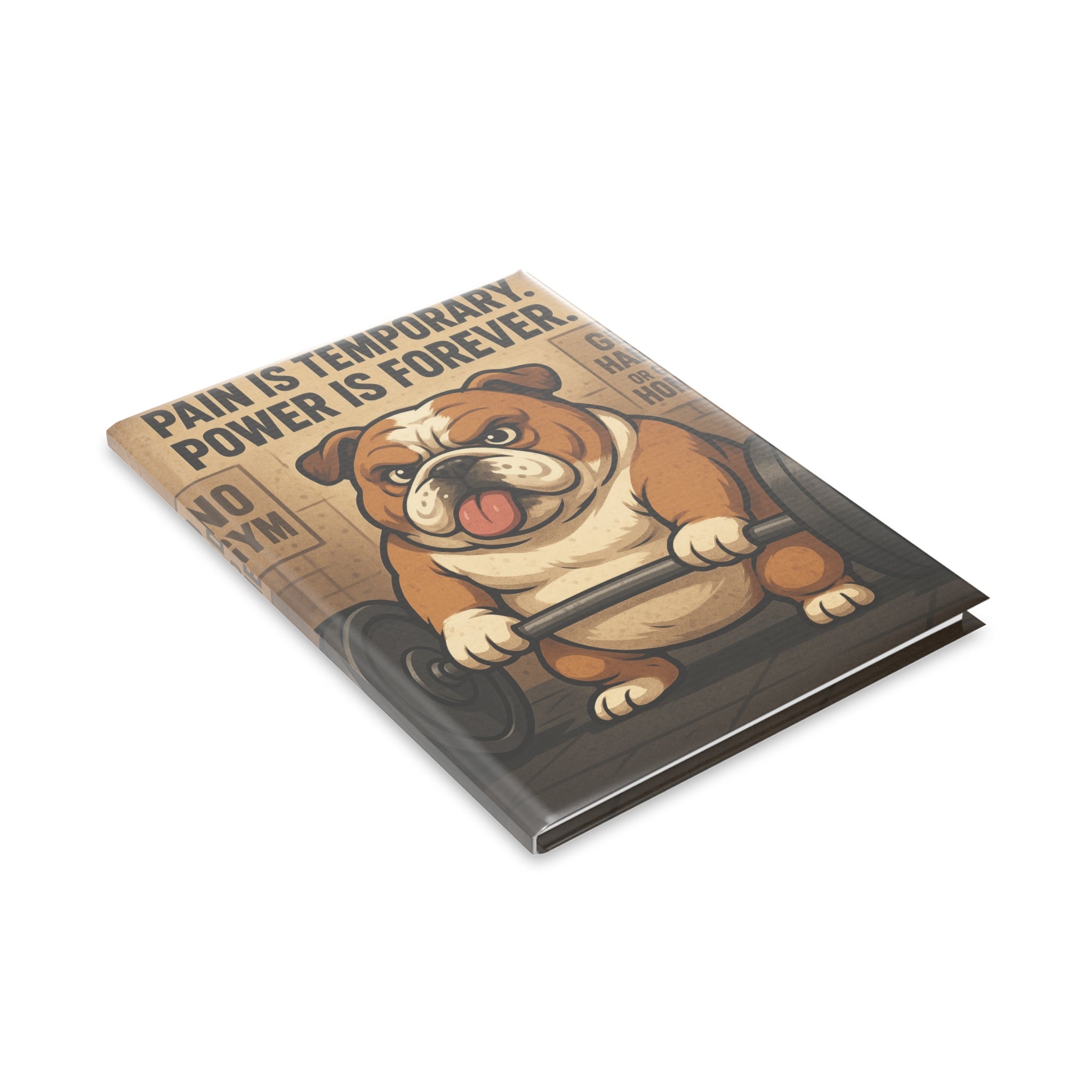 Motivational Fitness Journal, Workout Planner, Gym Notebook, Exercise Log, Weightlifting Diary