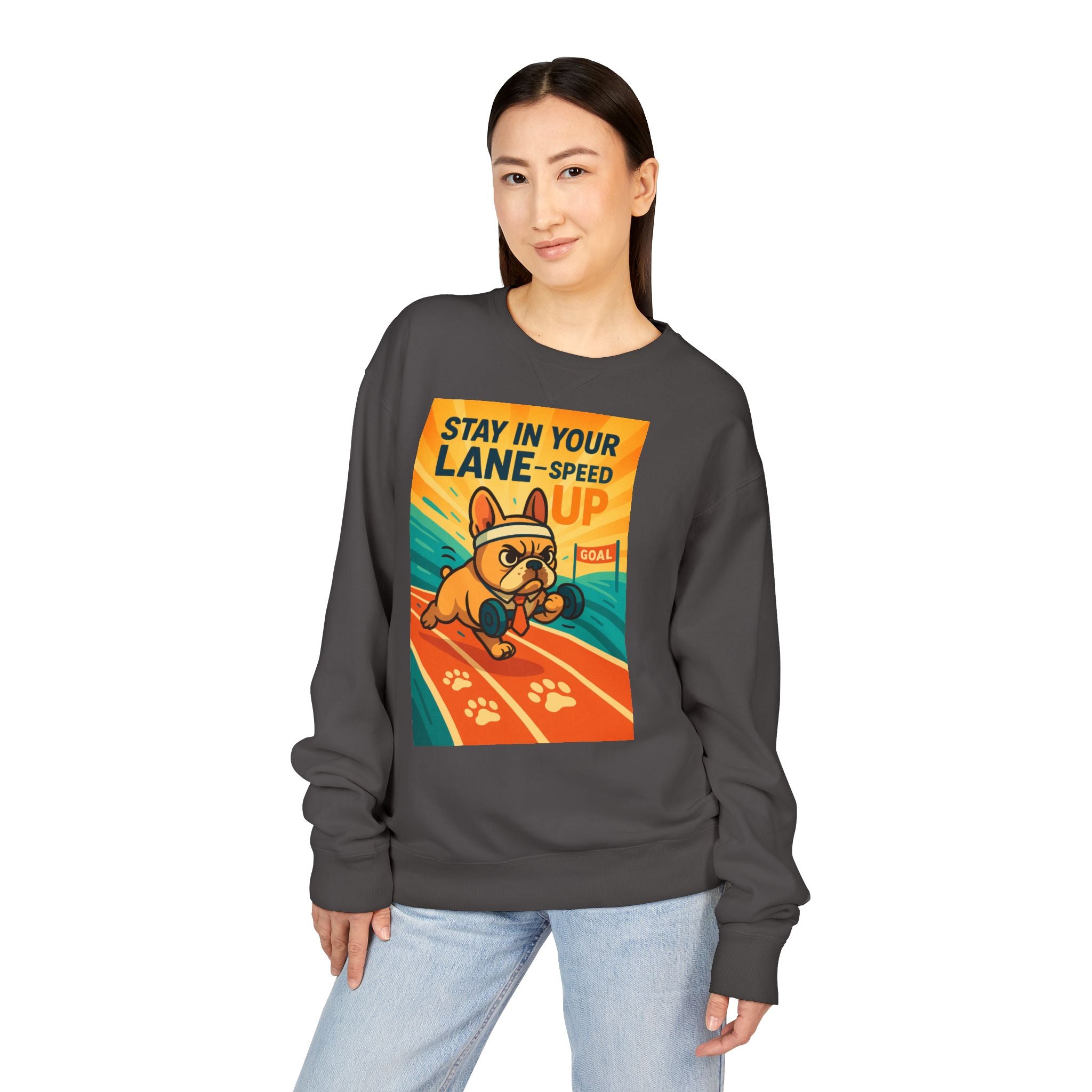 French Bulldog Sweatshirt, Bulldog Lover Gift, Dog Mom Jumper, Puppy Apparel, Crew Neck Pullover, Pet Owner Clothing