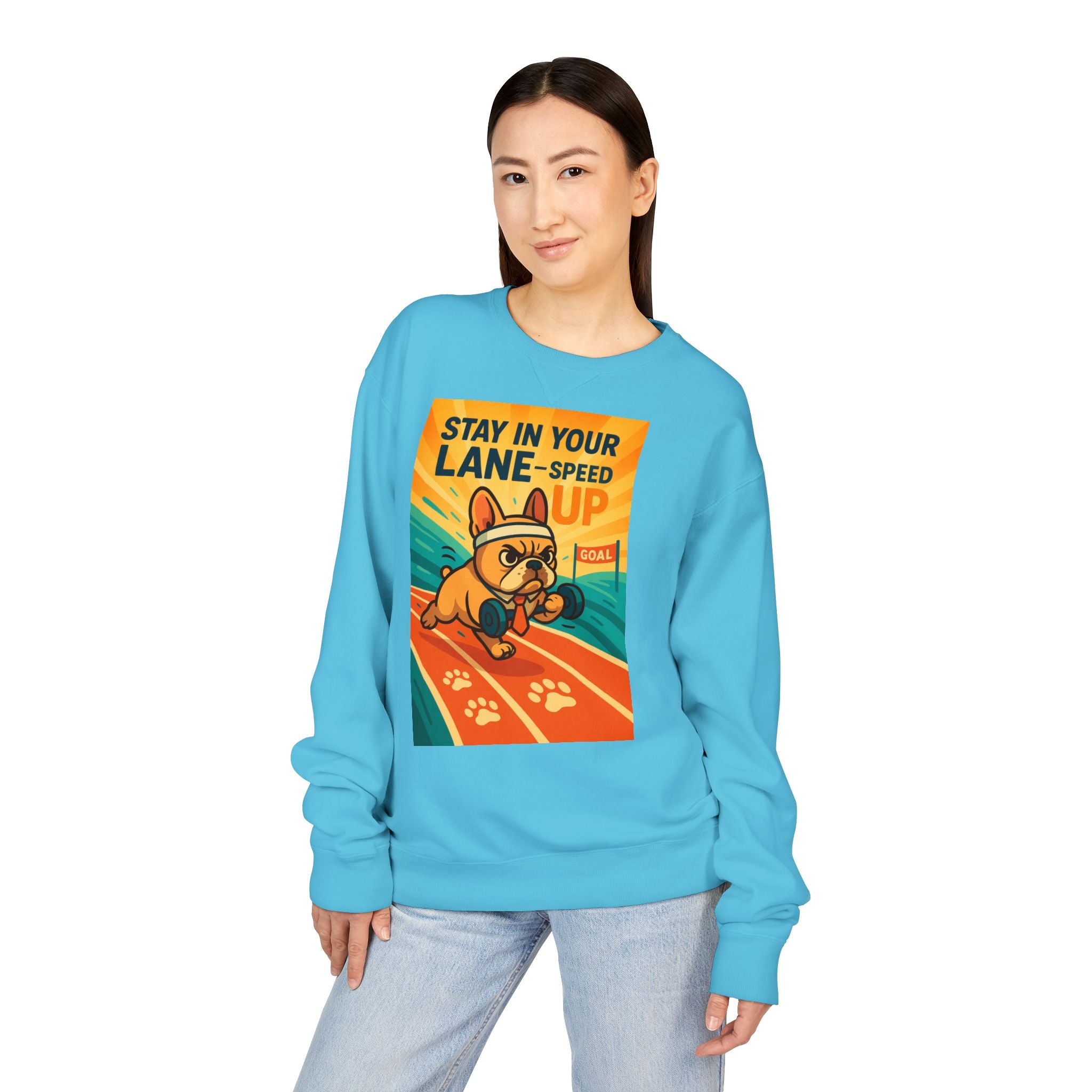 French Bulldog Sweatshirt, Bulldog Lover Gift, Dog Mom Jumper, Puppy Apparel, Crew Neck Pullover, Pet Owner Clothing