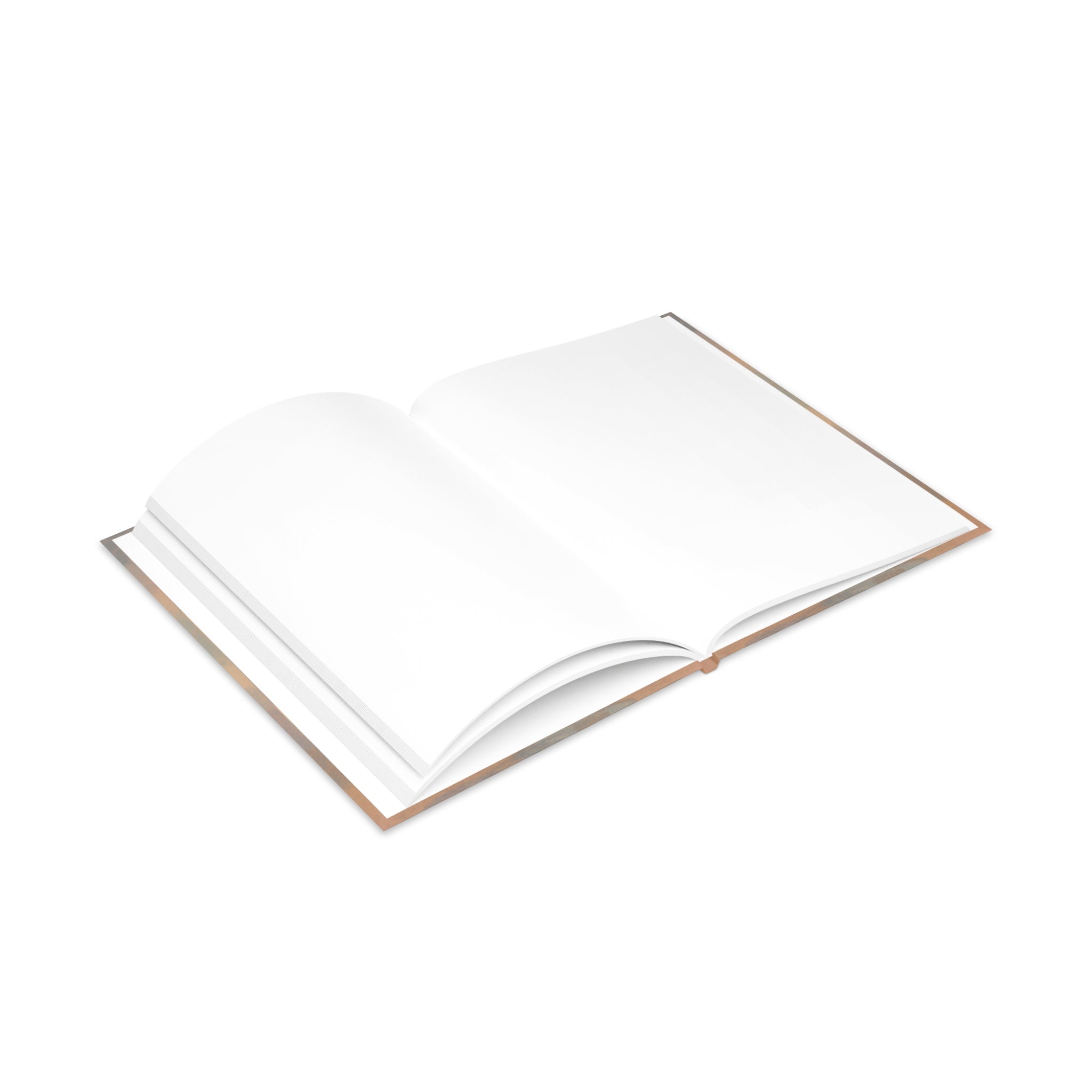 Inspirational Hardcover Notebook with Puffy Covers, Flow Through the Storm, Gifts for Dog Lovers, Journal for Thoughts, Unique Stationery
