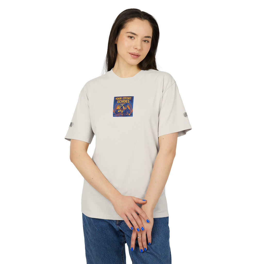 Vintage Floral 'Your Effort Echoes' Tee Retro Graphic T-Shirt