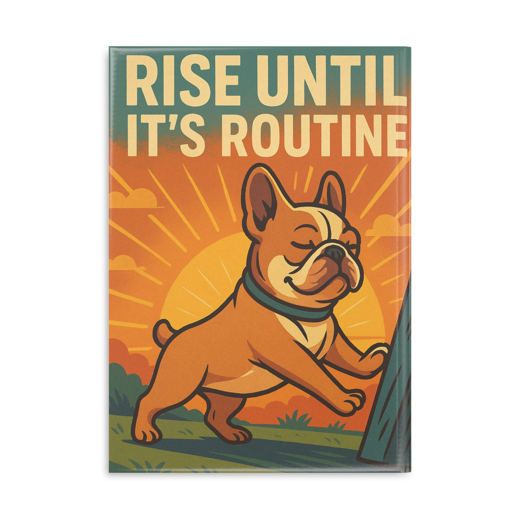 Hardcover Notebook with Motivational French Bulldog Design - Perfect for Journaling, Dog Lovers, Daily Planning, Gift for Students