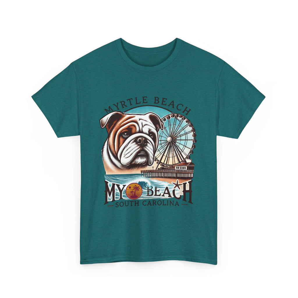 Myrtle Beach Bulldog Tee - Unisex Heavy Cotton Shirt