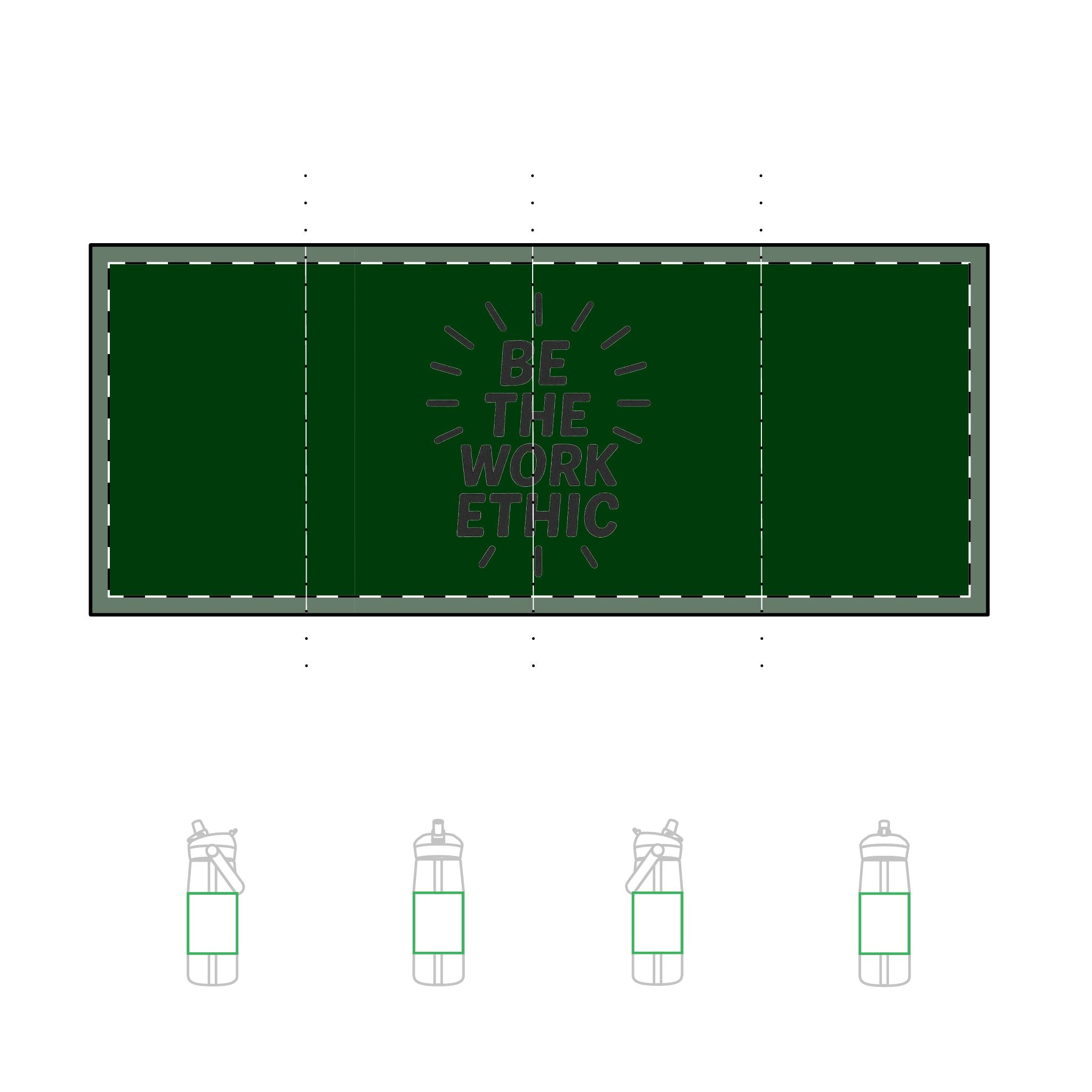 Be The Work Ethic Flip Straw 25oz Bottle, Eco-Friendly Water Bottle, Workout Hydration, Motivational Gift, Fitness Accessory, Gym Bottle