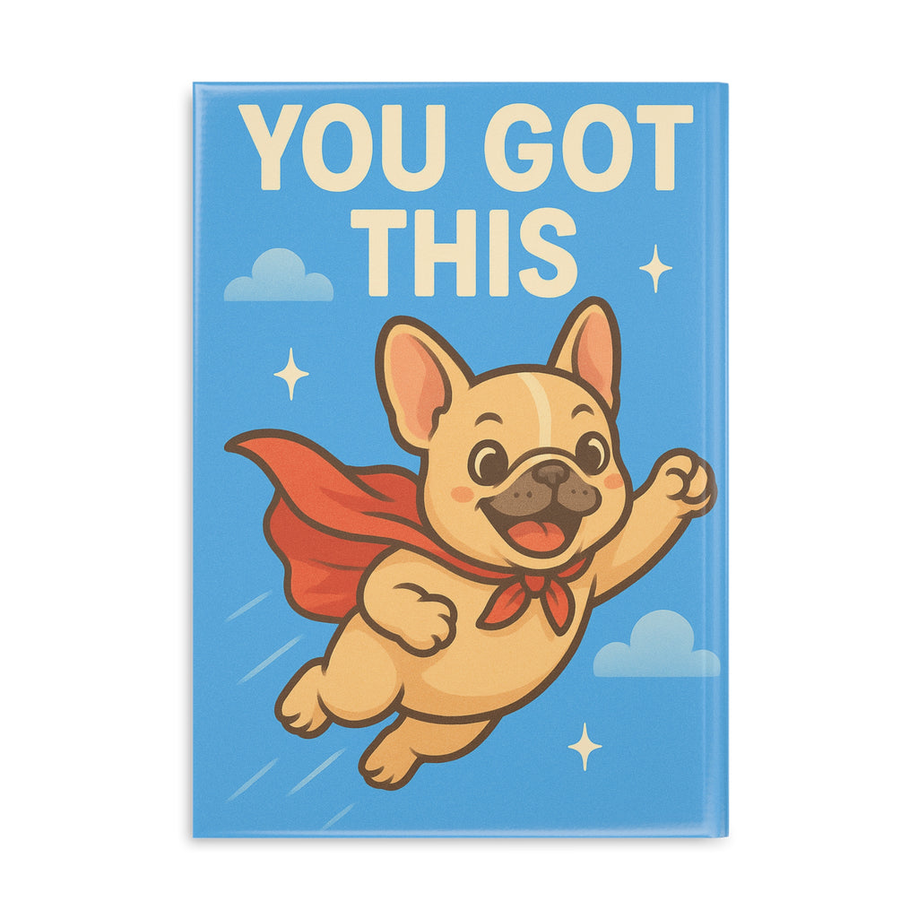 Superhero Dog Hardcover Notebook - Motivational Journal for Kids, Cute Stationery, Gift for Pet Lovers, Back to School Supplies, [...]