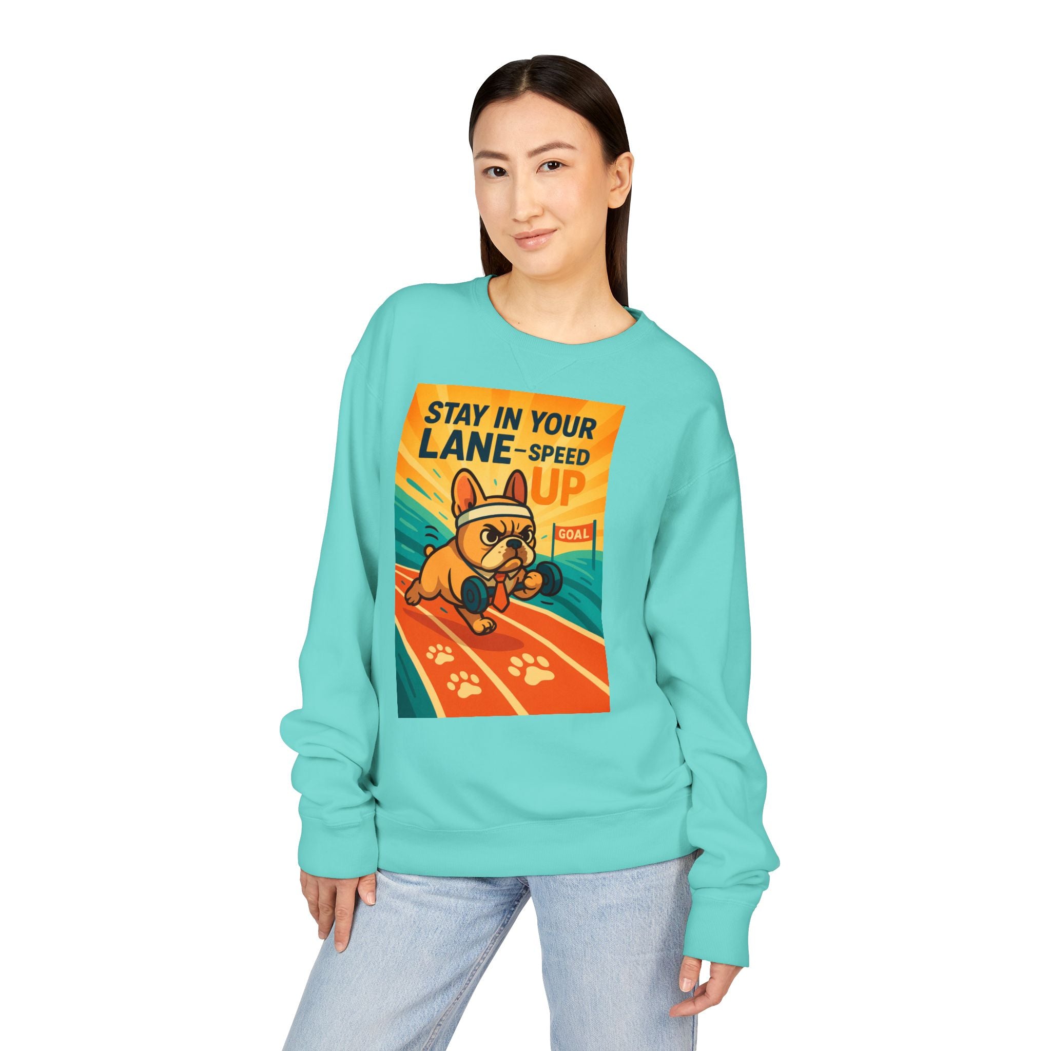 French Bulldog Sweatshirt, Bulldog Lover Gift, Dog Mom Jumper, Puppy Apparel, Crew Neck Pullover, Pet Owner Clothing
