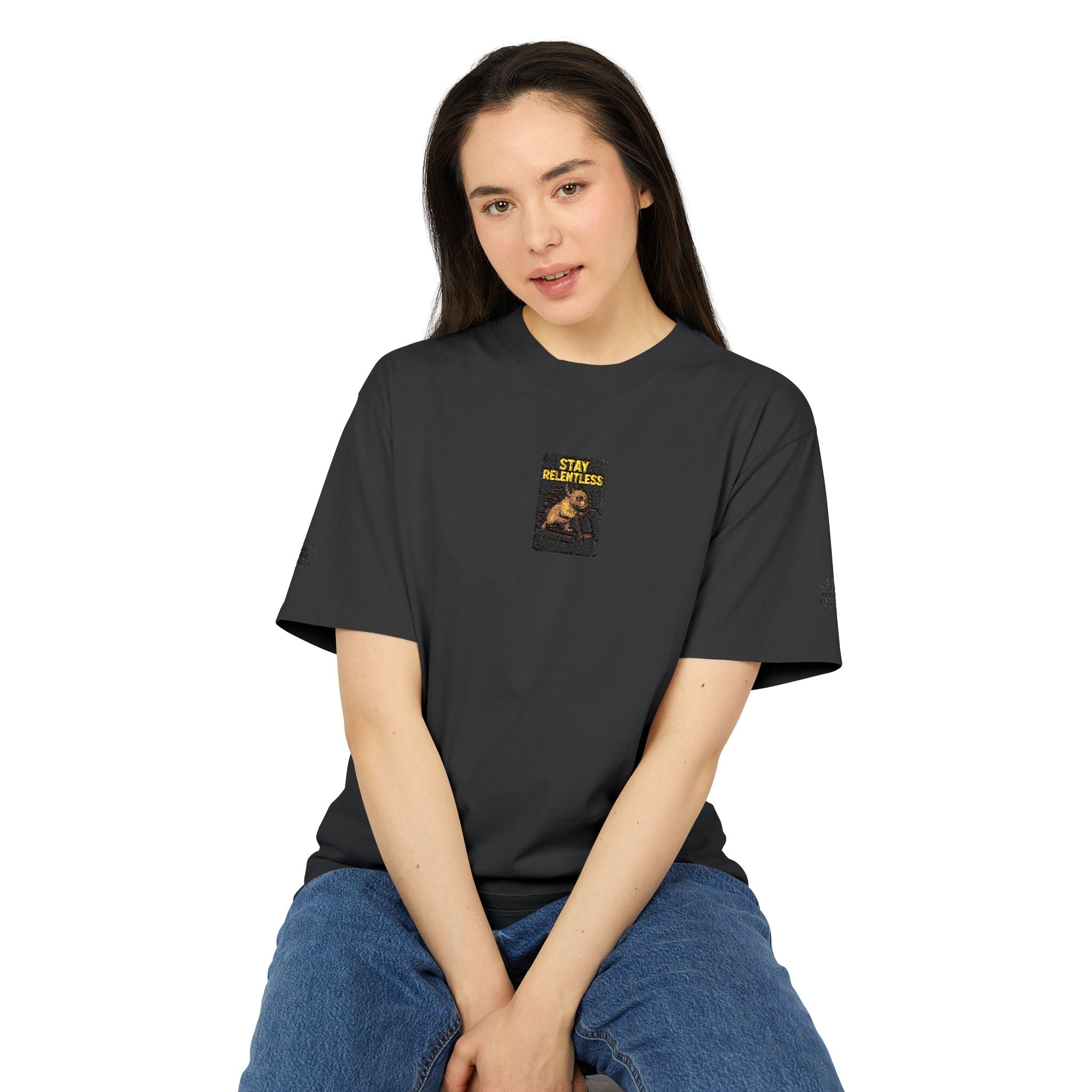 Vintage Rock Tour T-Shirt 'Stay Work Relentless' Graphic Tee