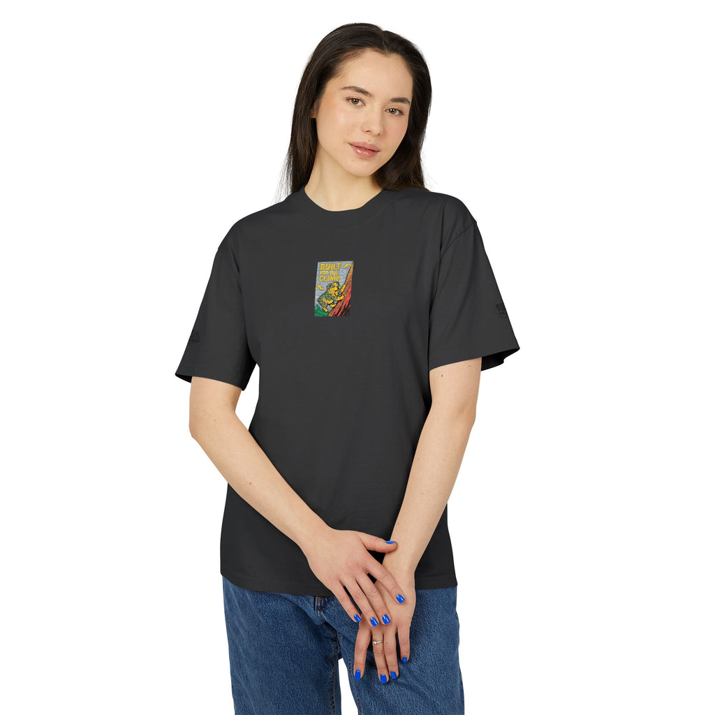 Abstract Forest Art T-Shirt "Built For The Climb" Colorful Nature Graphic Tee