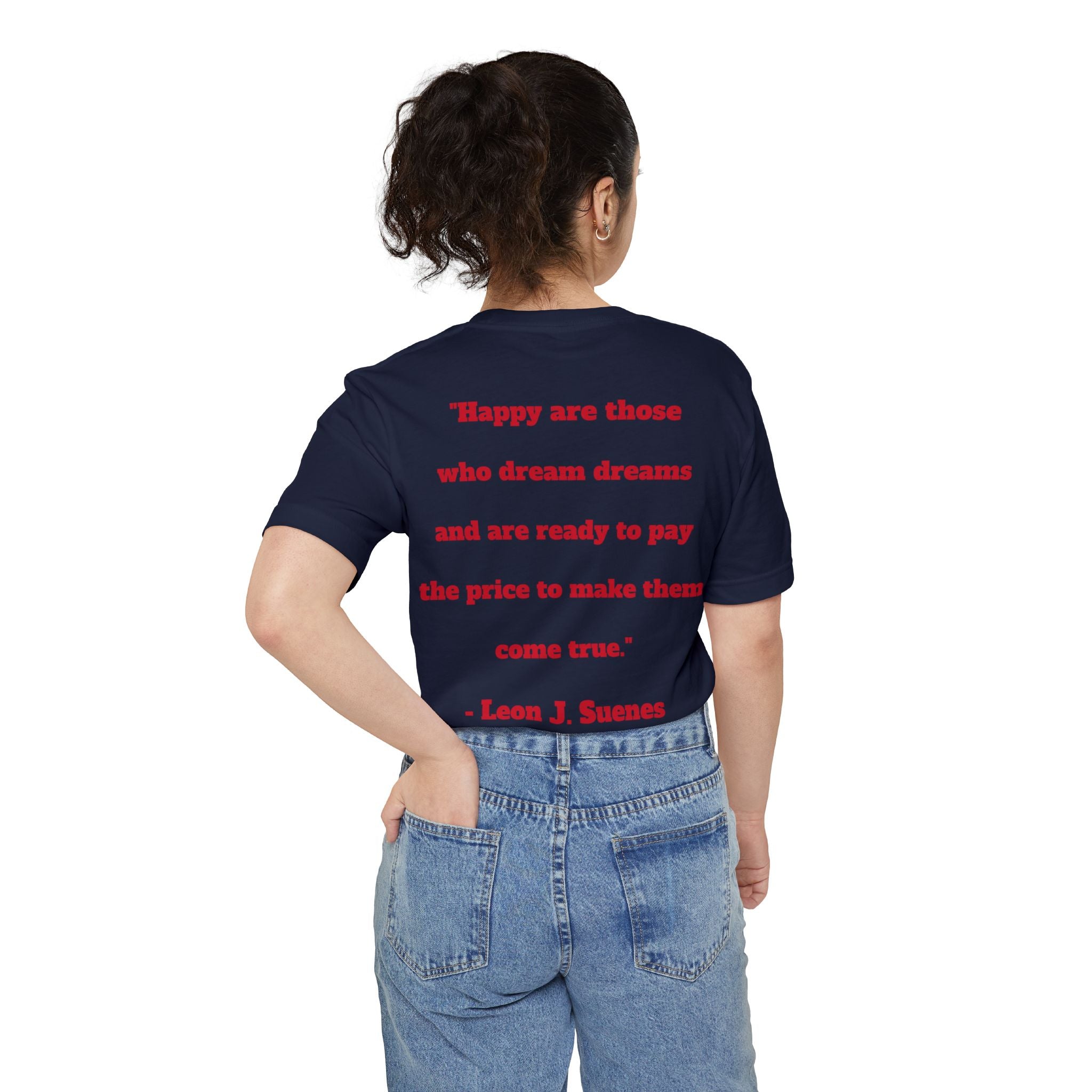 I'm Travel Size "Leon J. Suenes Quote" Unisex Pocket T-shirt