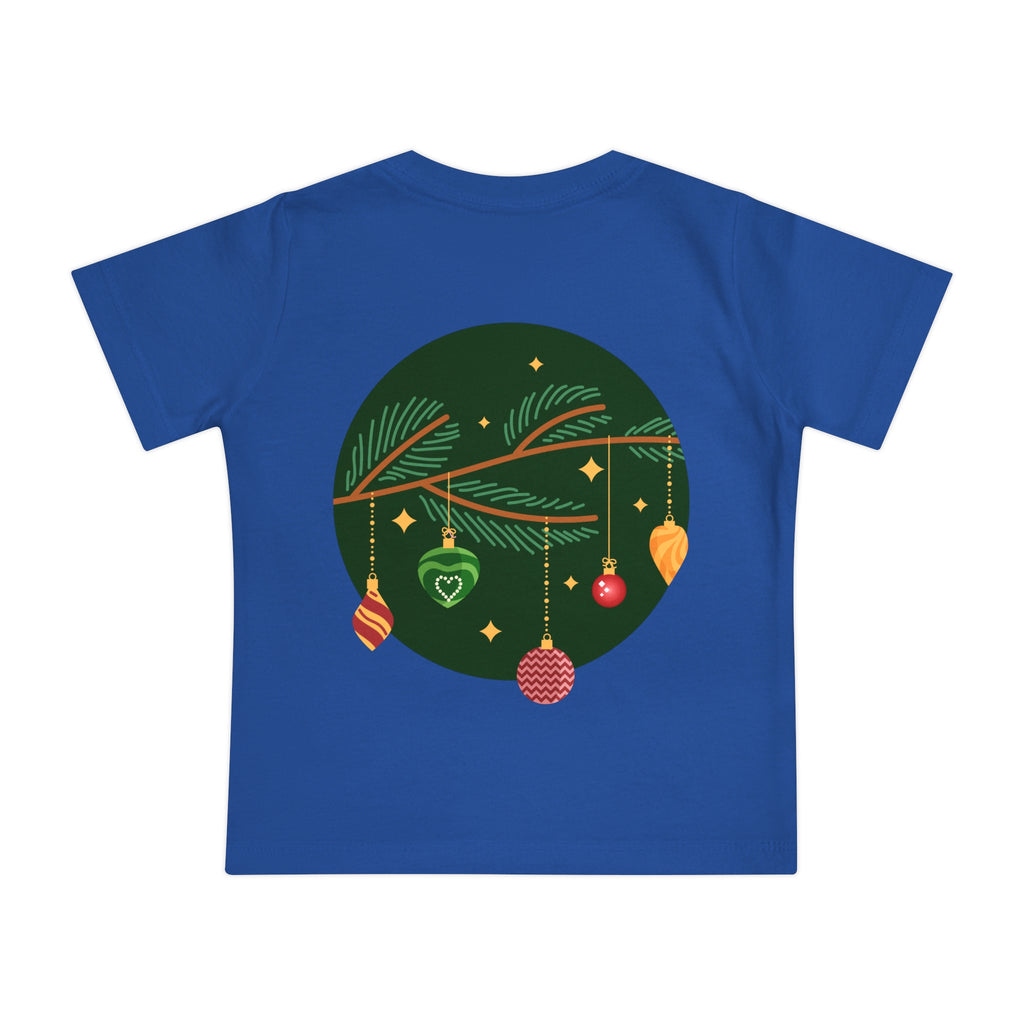 It's A Bulldog Lover Christmas Baby Short Sleeve T-Shirt