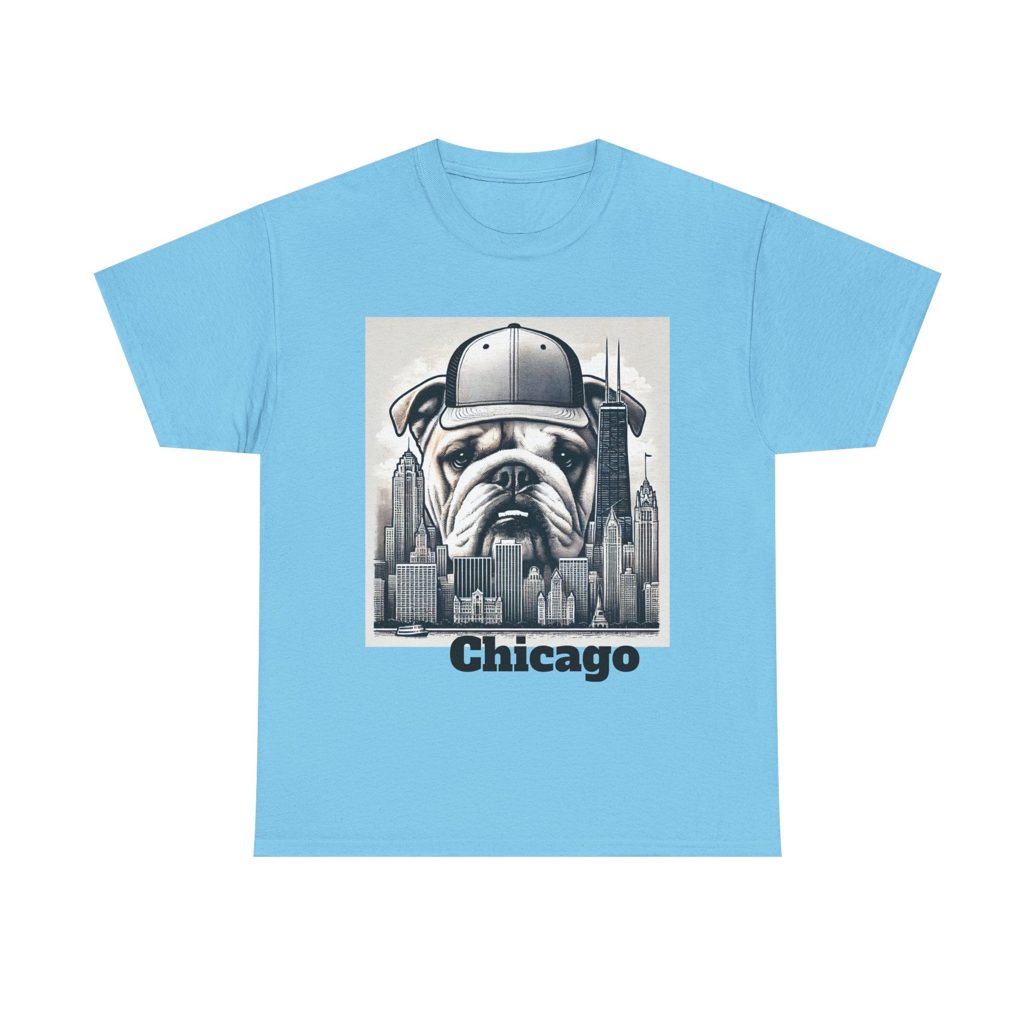Chicago Bulldog Unisex Heavy Cotton Tee - Urban Streetwear