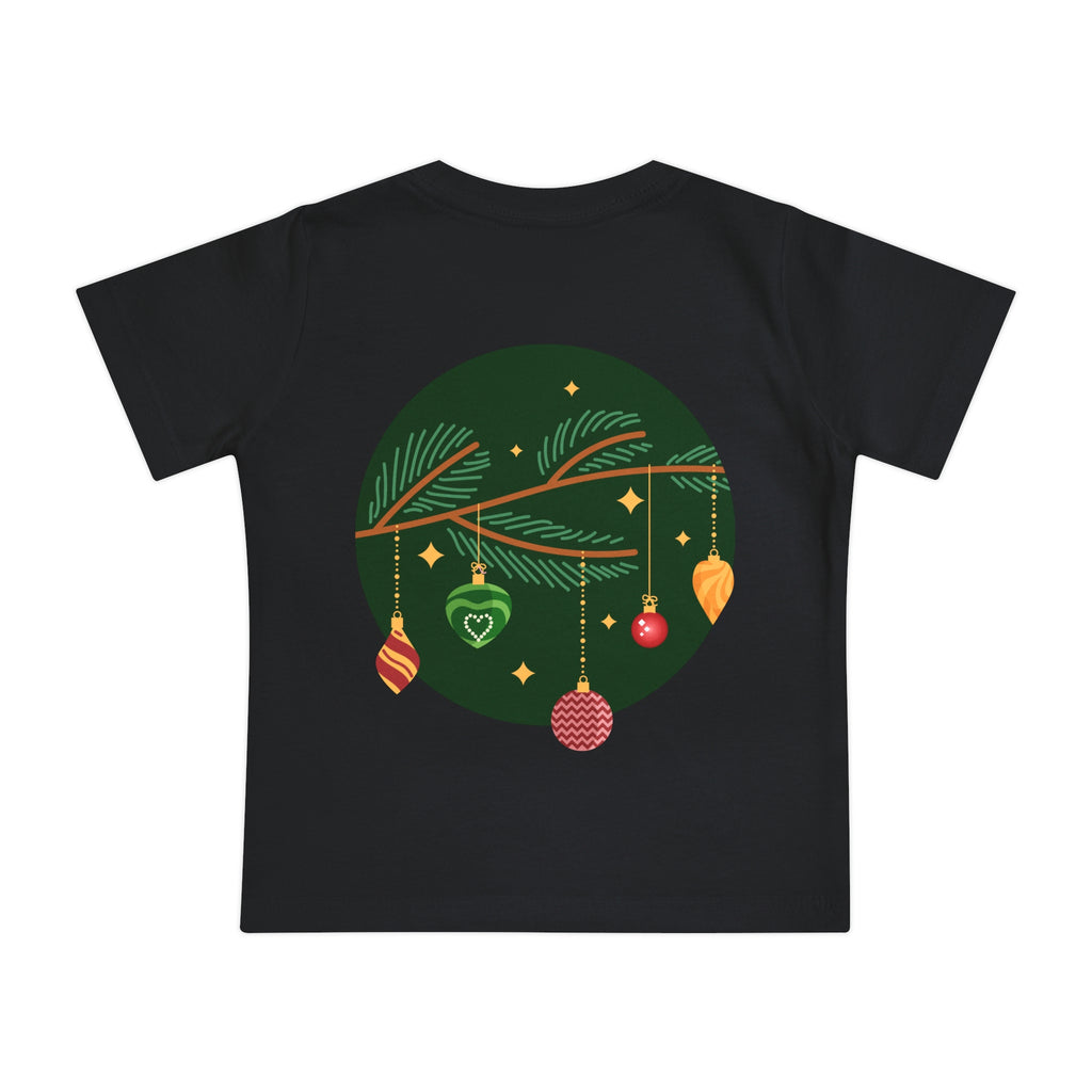 It's A Bulldog Lover Christmas Baby Short Sleeve T-Shirt