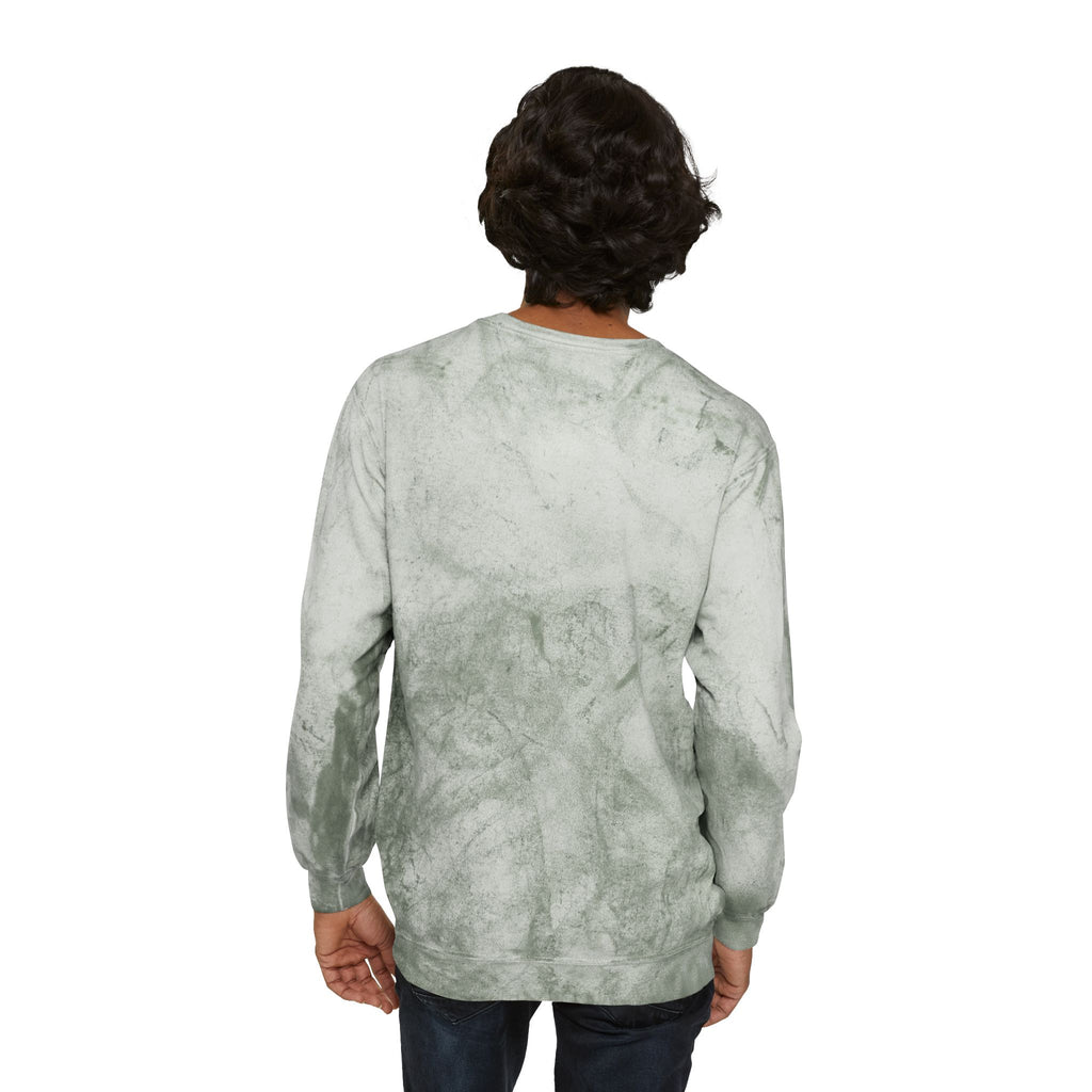 Limoncello Bicycle Crewneck Sweatshirt | Yellow Tie-Dye