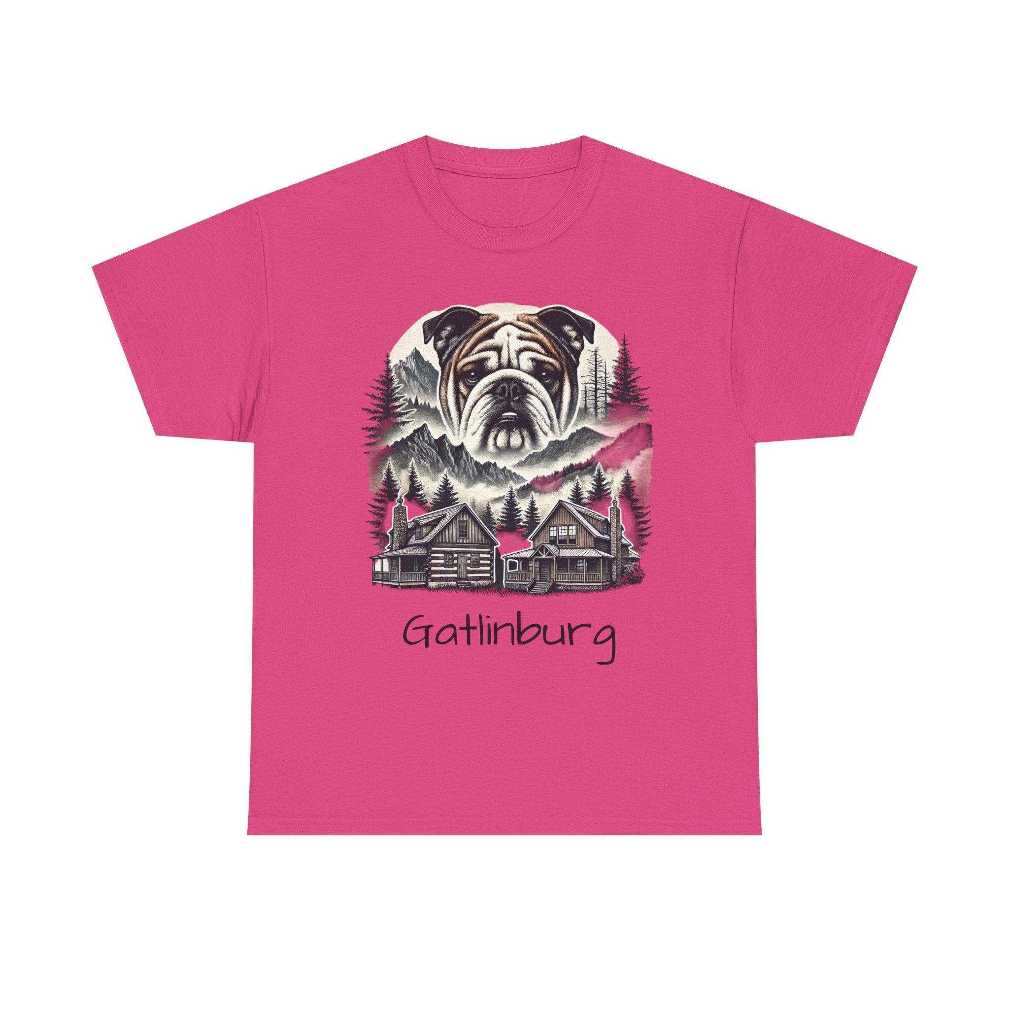 Gatlinburg Dog Lover Tee, Unisex Heavy Cotton Tee, Vacation Souvenir Shirt