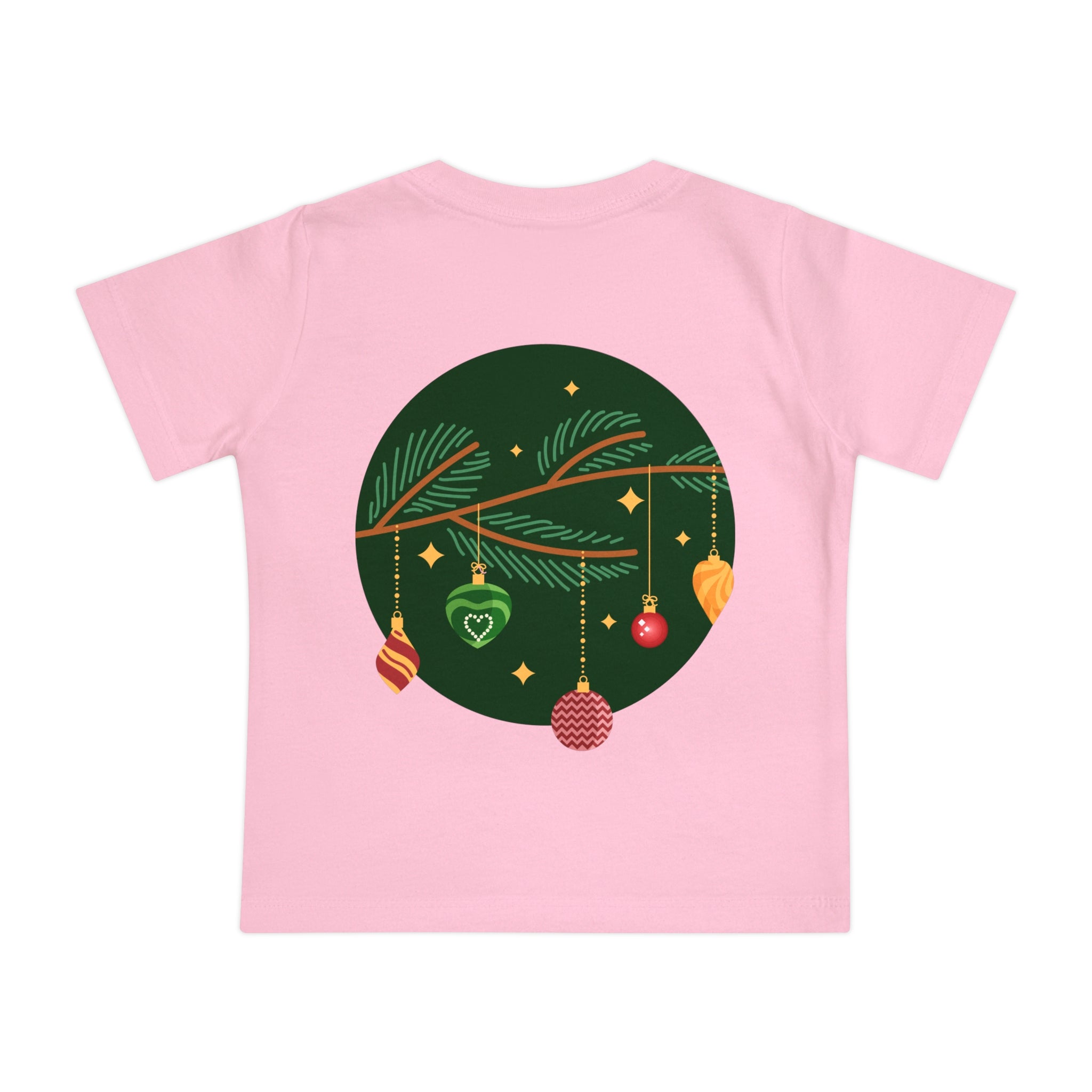 It's A Bulldog Lover Christmas Baby Short Sleeve T-Shirt