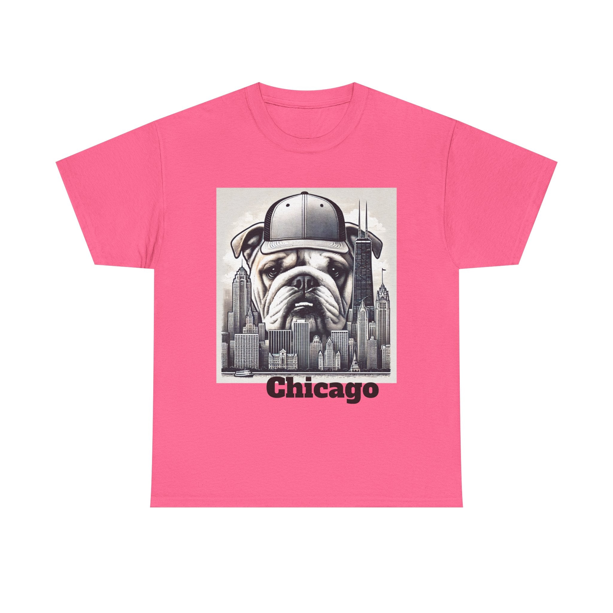 Chicago Bulldog Unisex Heavy Cotton Tee - Urban Streetwear
