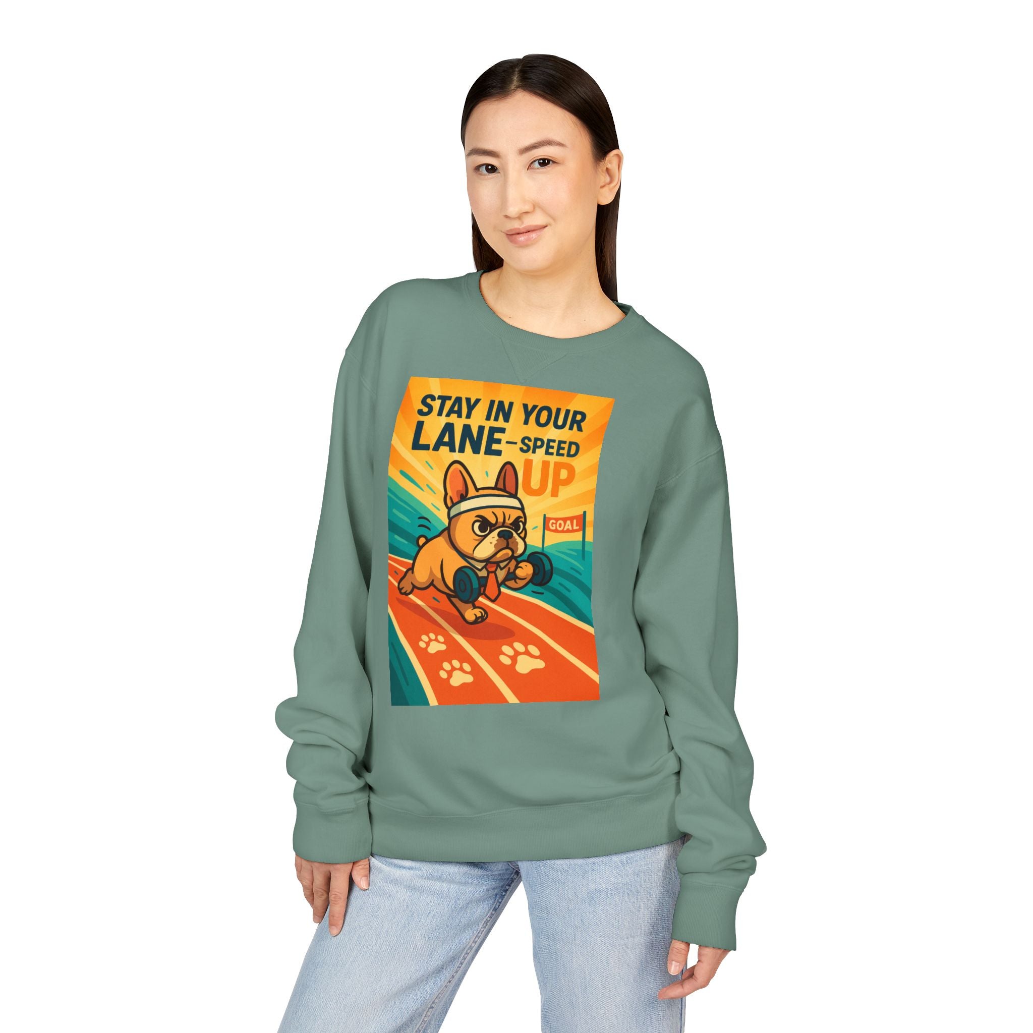 French Bulldog Sweatshirt, Bulldog Lover Gift, Dog Mom Jumper, Puppy Apparel, Crew Neck Pullover, Pet Owner Clothing