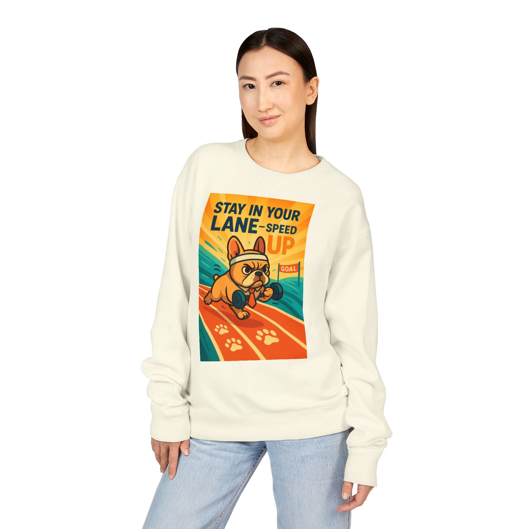 French Bulldog Sweatshirt, Bulldog Lover Gift, Dog Mom Jumper, Puppy Apparel, Crew Neck Pullover, Pet Owner Clothing