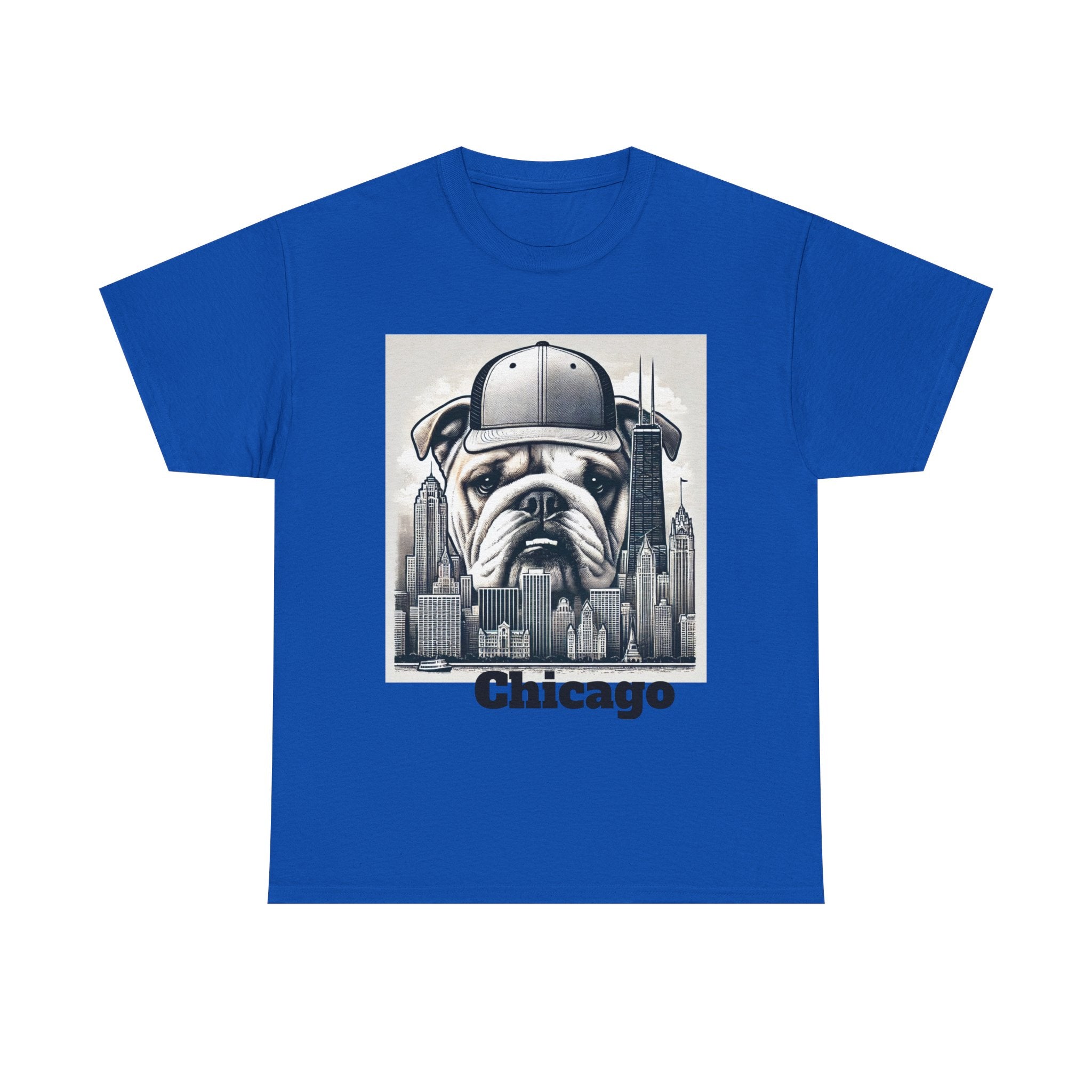 Chicago Bulldog Unisex Heavy Cotton Tee - Urban Streetwear