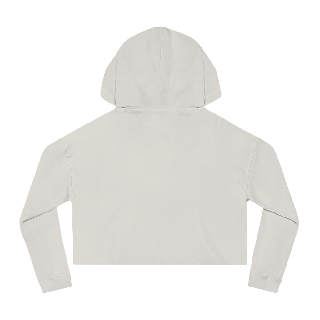 Limoncello Bicycle Lemon Wheels Crop Hoodie