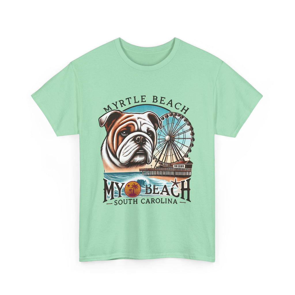 Myrtle Beach Bulldog Tee - Unisex Heavy Cotton Shirt