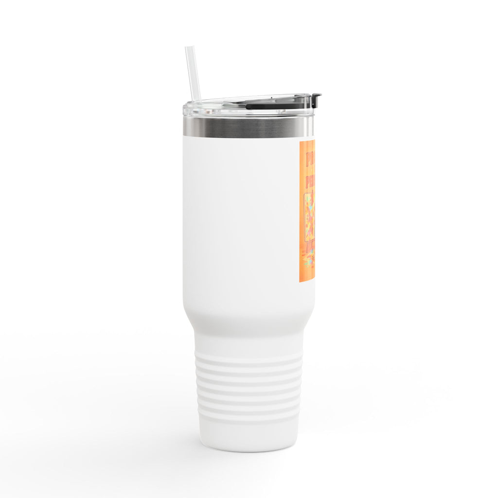 Artistic English Bulldog Insulated Travel Mug - Perfect for Coffee Lovers, Gifts for Artists, Unique Travel Accessories, Mother's Day Gift