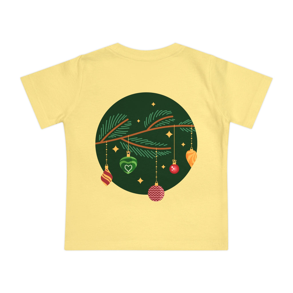 It's A Bulldog Lover Christmas Baby Short Sleeve T-Shirt