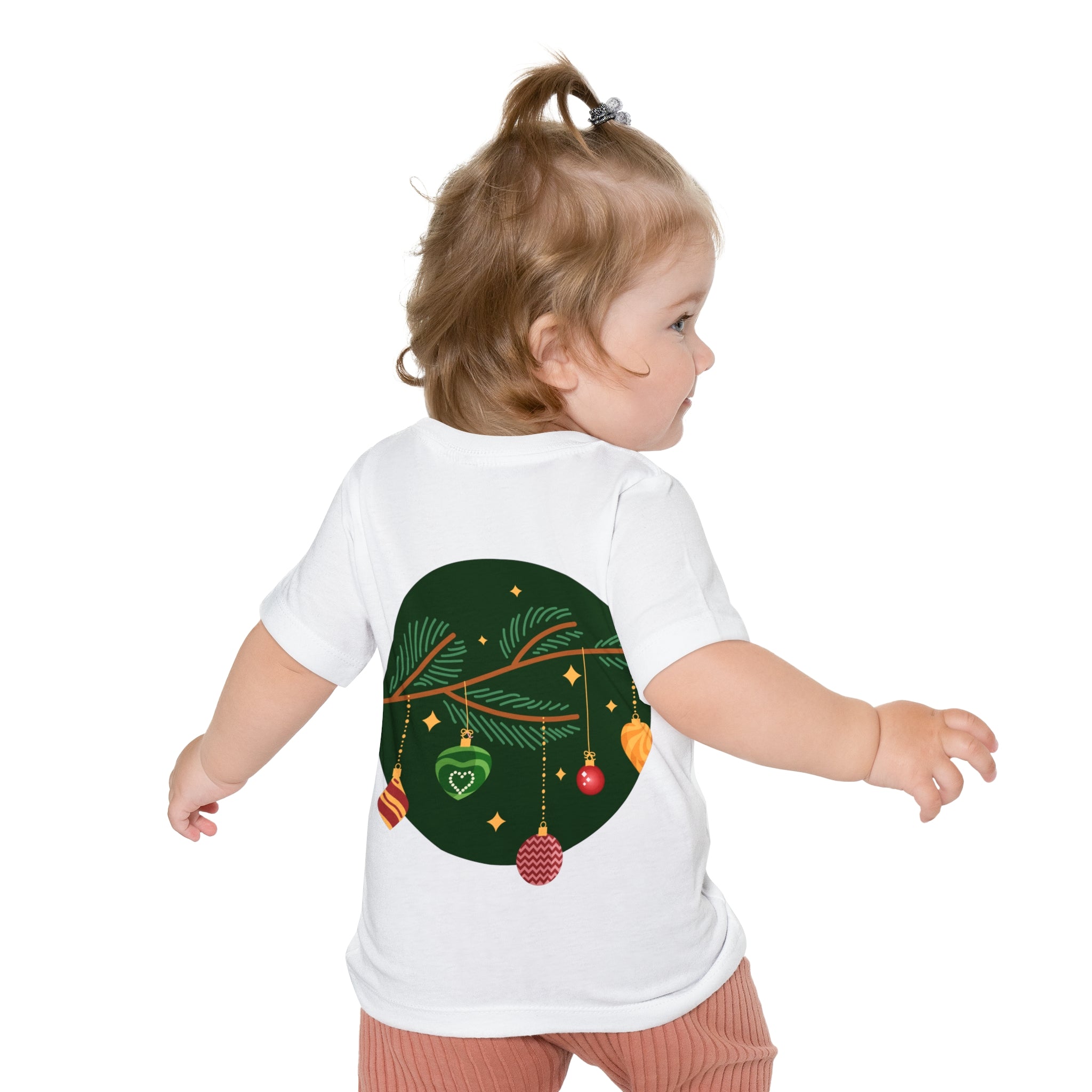 It's A Bulldog Lover Christmas Baby Short Sleeve T-Shirt