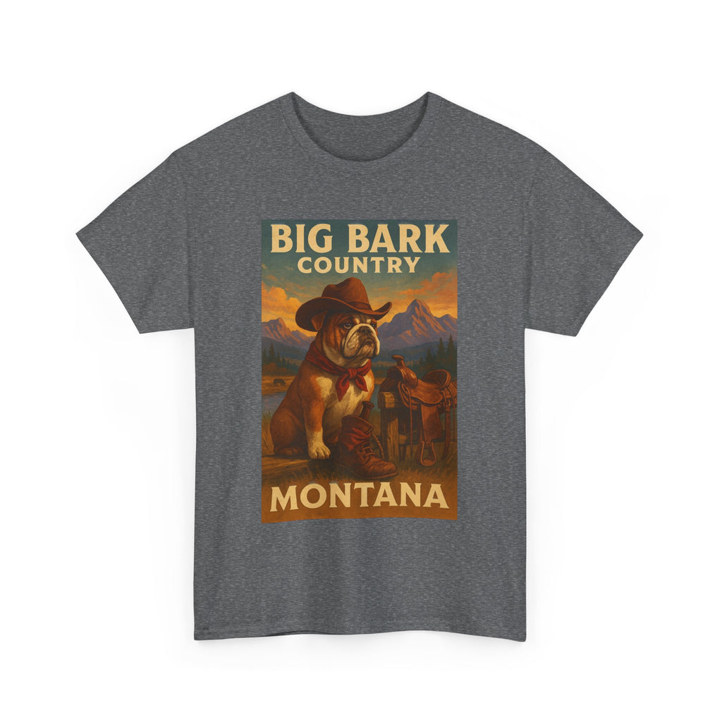 Vintage Big Bark Montana Country Tee Unisex Heavy Cotton T-Shirt