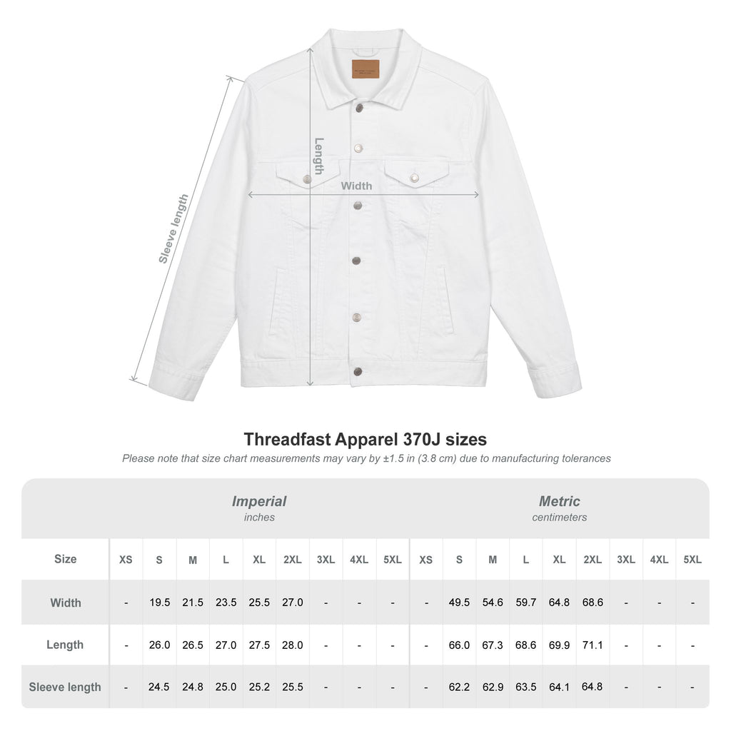 Embroidered Brave The Day Unisex Denim Jacket - Brave & Free Design, Stylish Outerwear, Spring Fashion, Gift for Him/Her, Casual Wear, Jacket with Meaning