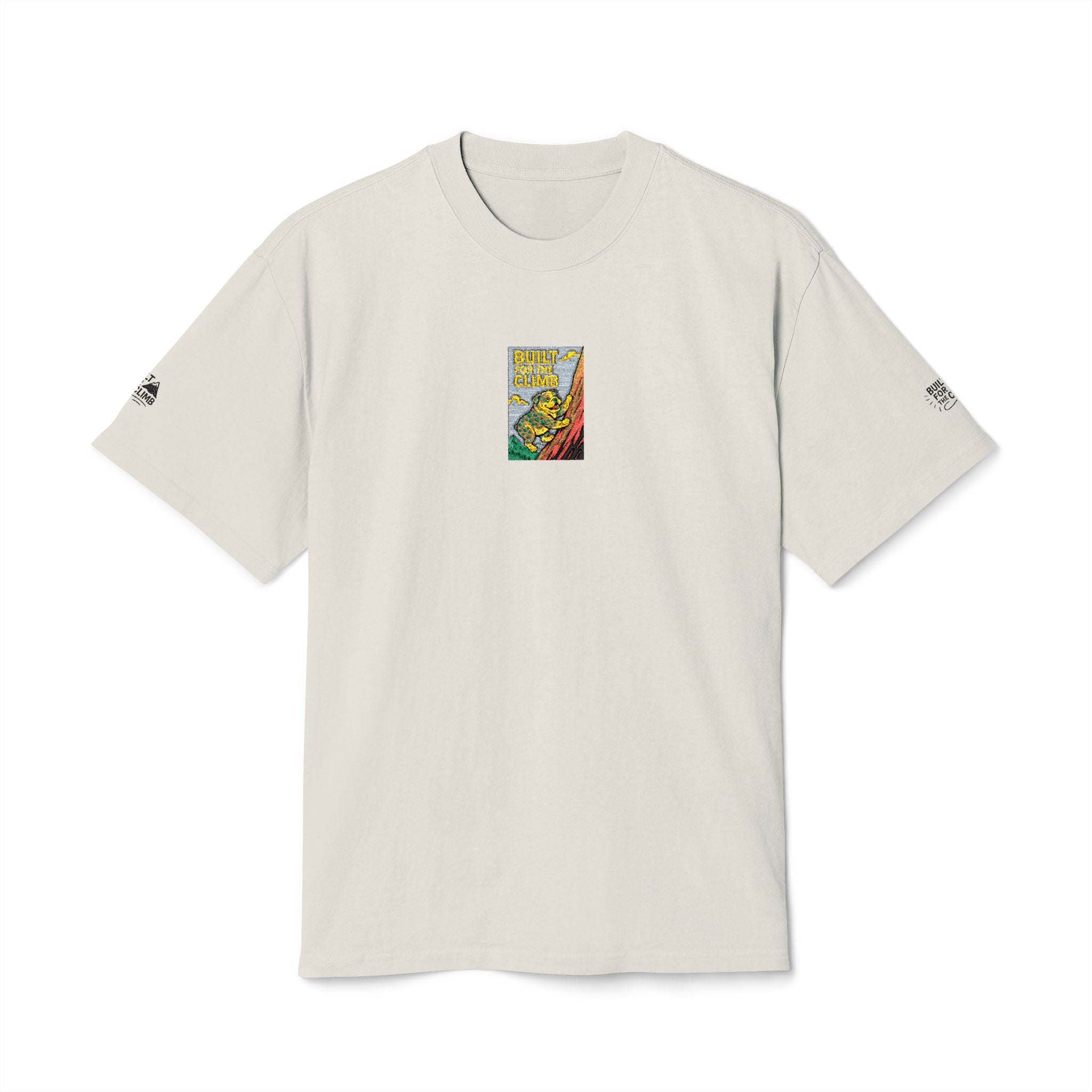 Abstract Forest Art T-Shirt "Built For The Climb" Colorful Nature Graphic Tee