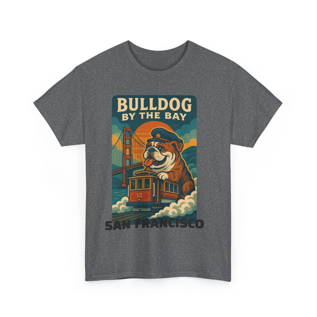 Vintage San Francisco Bulldog Tee - Unisex Heavy Cotton T-Shirt