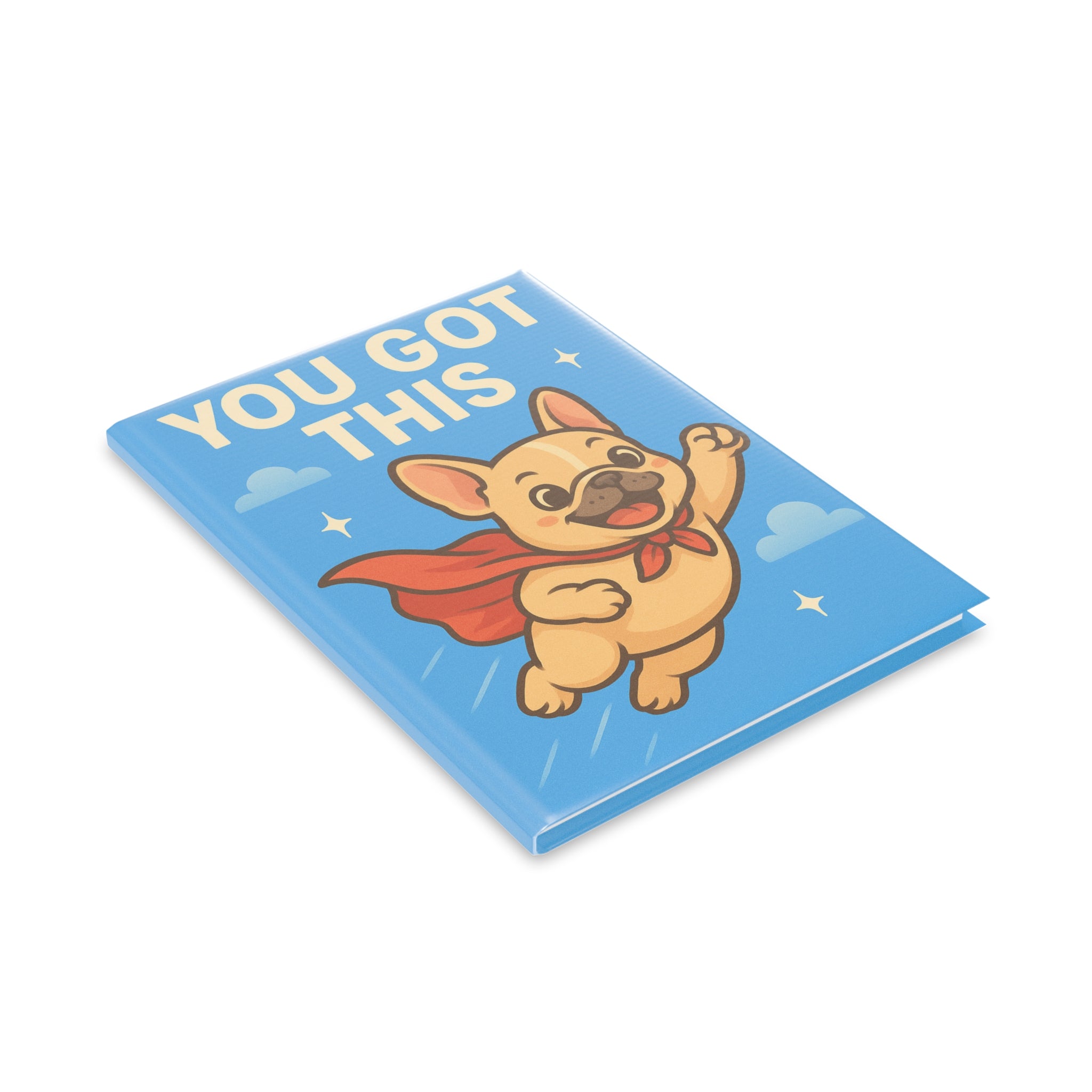 Superhero Dog Hardcover Notebook - Motivational Journal for Kids, Cute Stationery, Gift for Pet Lovers, Back to School Supplies, [...]