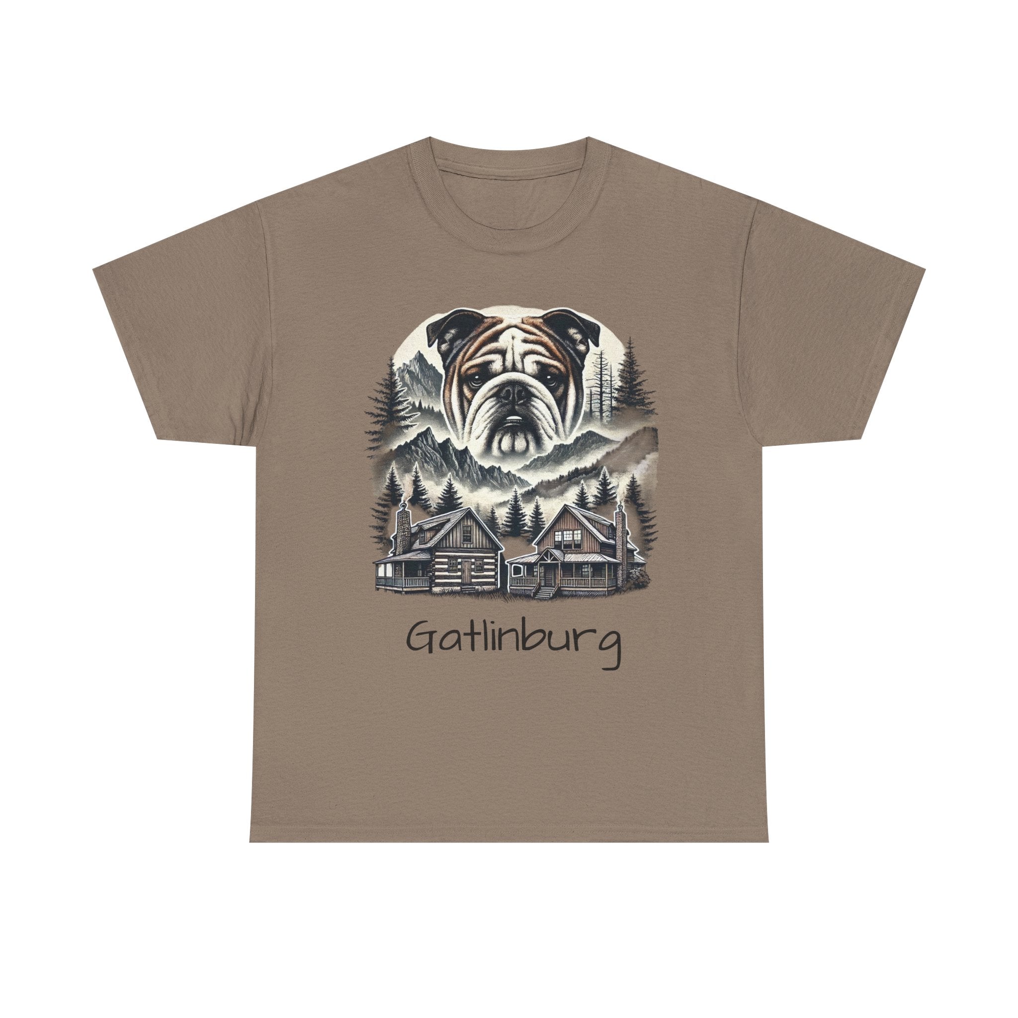 Gatlinburg Dog Lover Tee, Unisex Heavy Cotton Tee, Vacation Souvenir Shirt