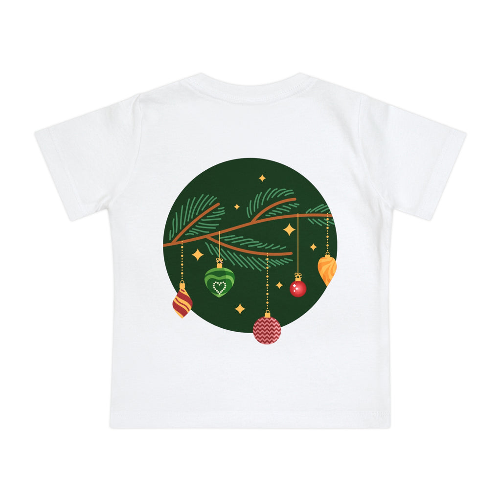 It's A Bulldog Lover Christmas Baby Short Sleeve T-Shirt