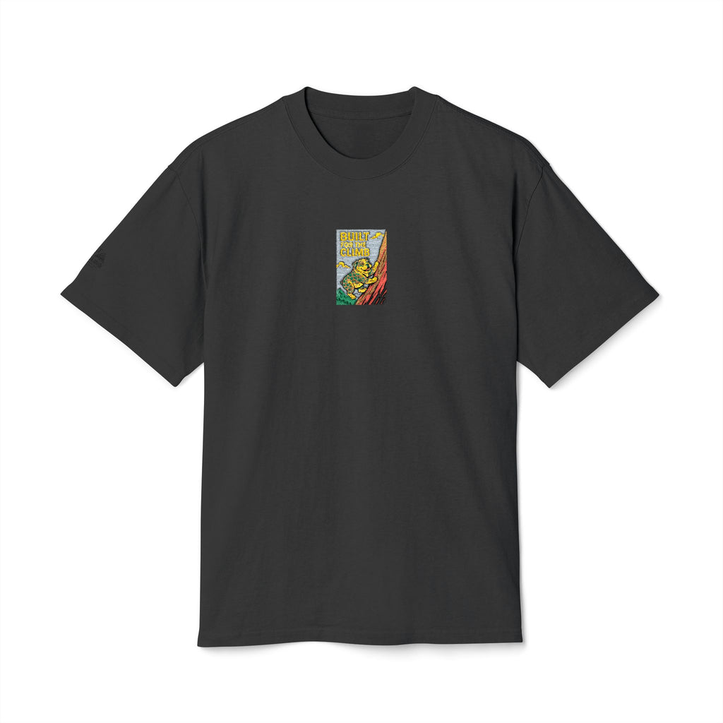 Abstract Forest Art T-Shirt "Built For The Climb" Colorful Nature Graphic Tee