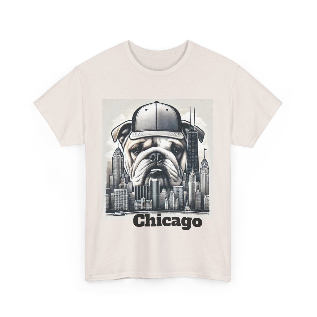 Chicago Bulldog Unisex Heavy Cotton Tee - Urban Streetwear