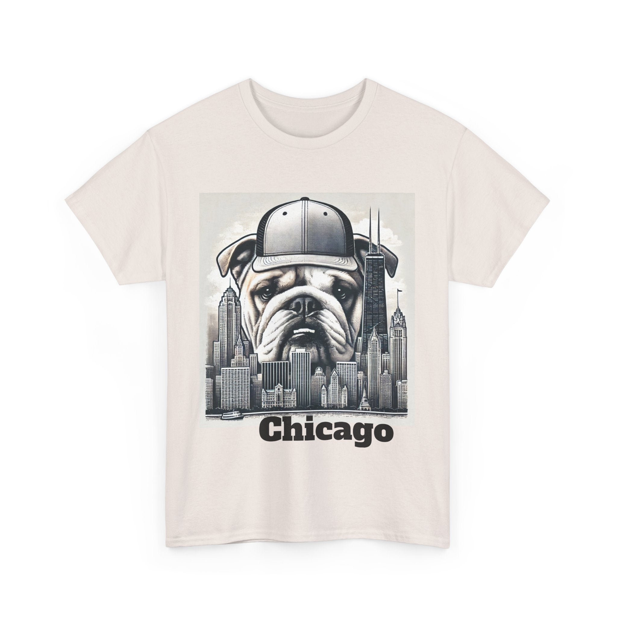 Chicago Bulldog Unisex Heavy Cotton Tee - Urban Streetwear