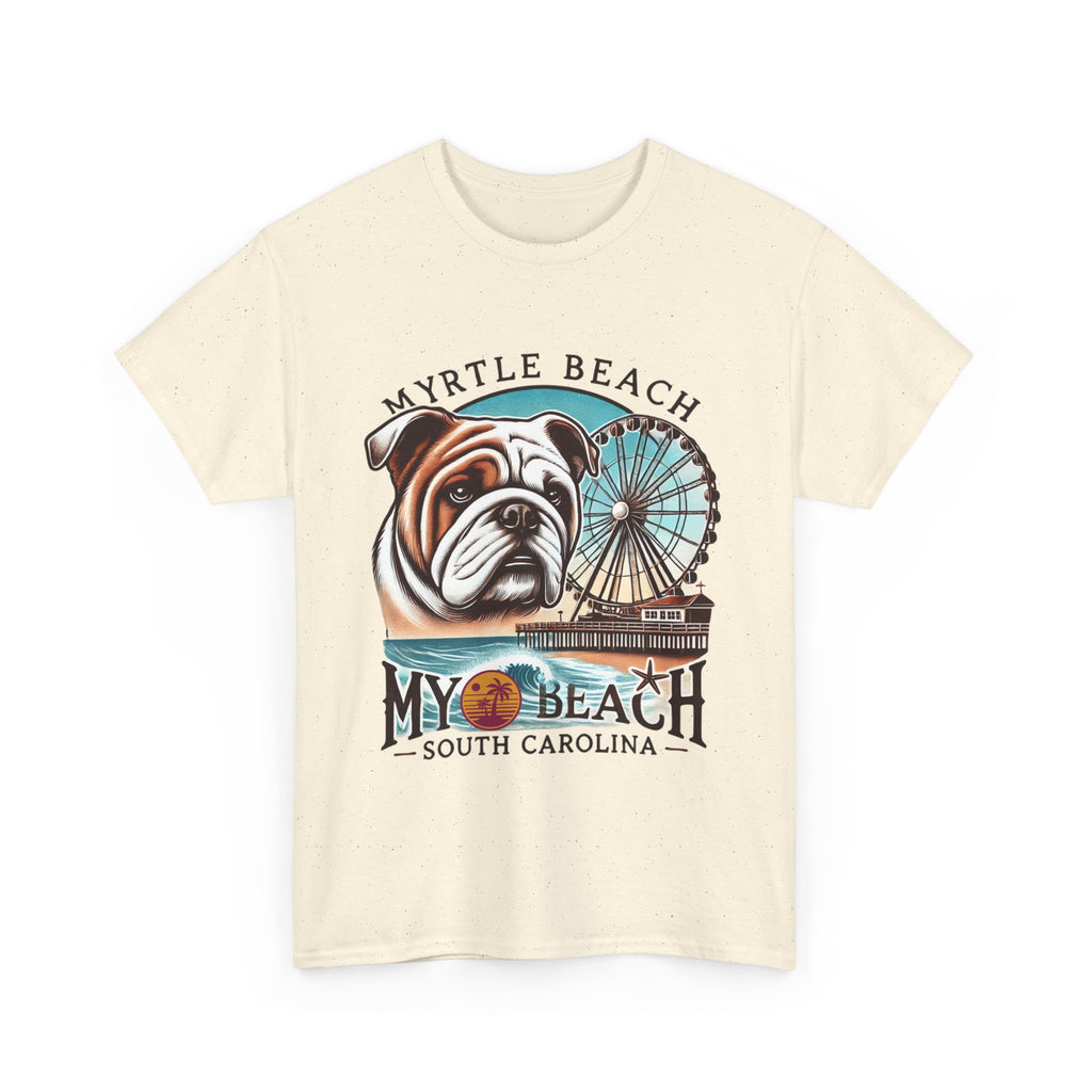 Myrtle Beach Bulldog Tee - Unisex Heavy Cotton Shirt