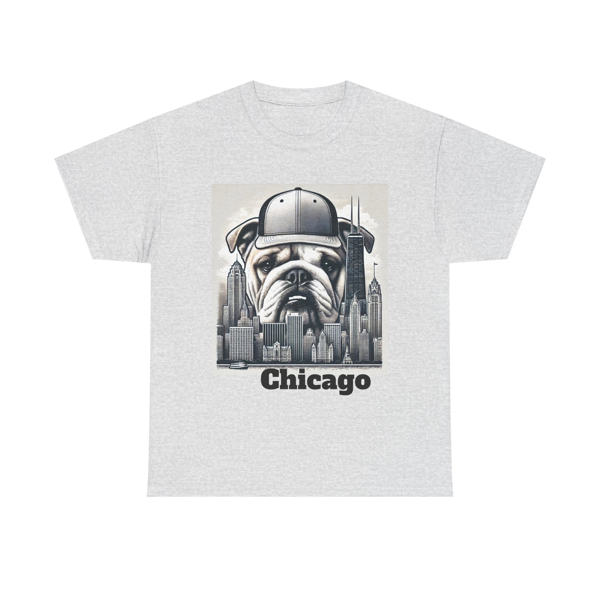 Chicago Bulldog Unisex Heavy Cotton Tee - Urban Streetwear