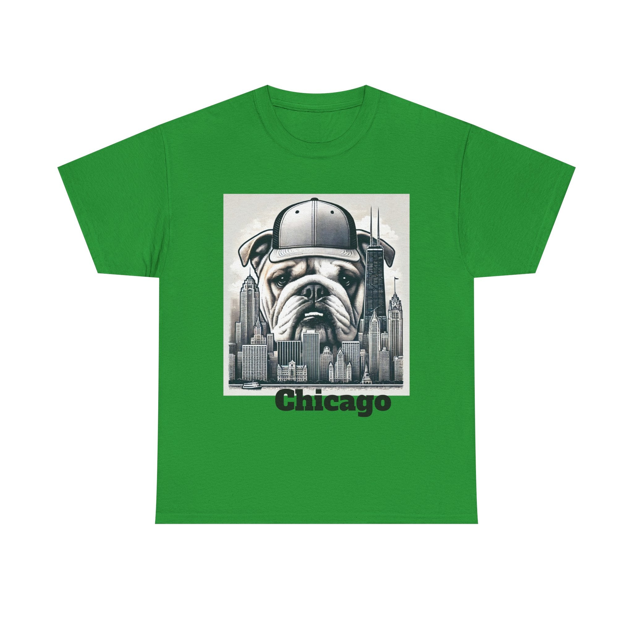 Chicago Bulldog Unisex Heavy Cotton Tee - Urban Streetwear