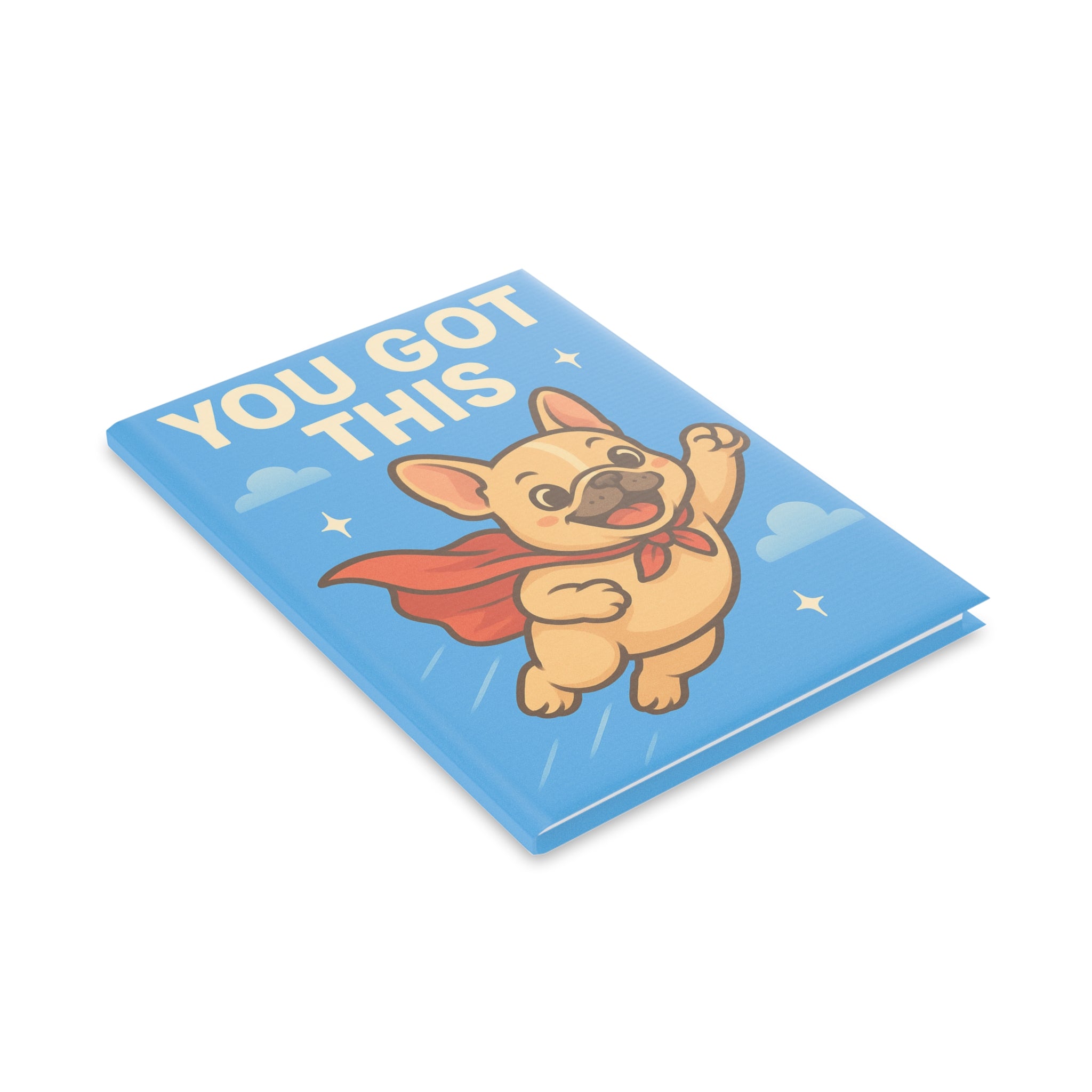 Superhero Dog Hardcover Notebook - Motivational Journal for Kids, Cute Stationery, Gift for Pet Lovers, Back to School Supplies, [...]